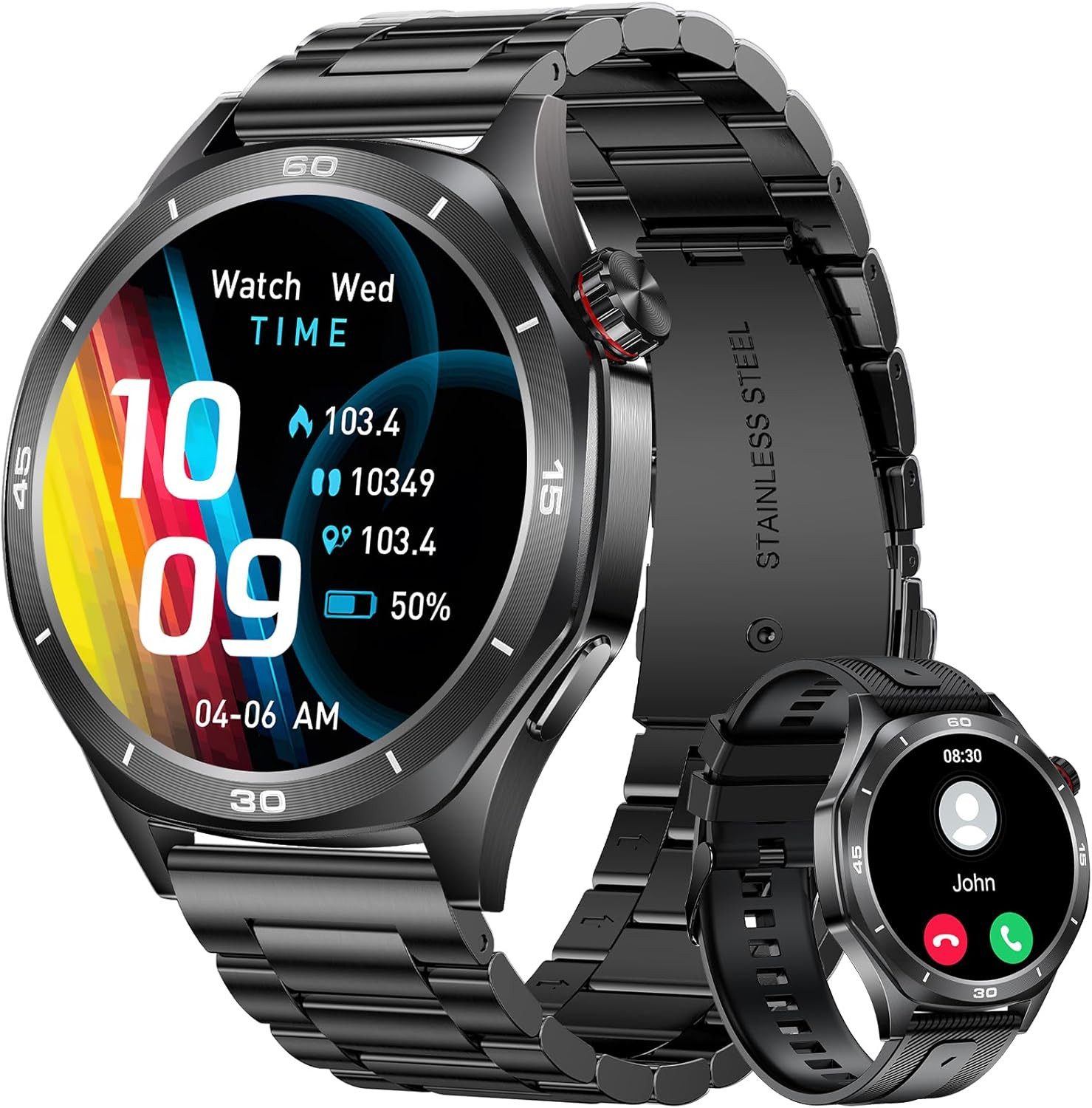 MEGALITH I129 Smartwatch (3,8 cm, android ios)