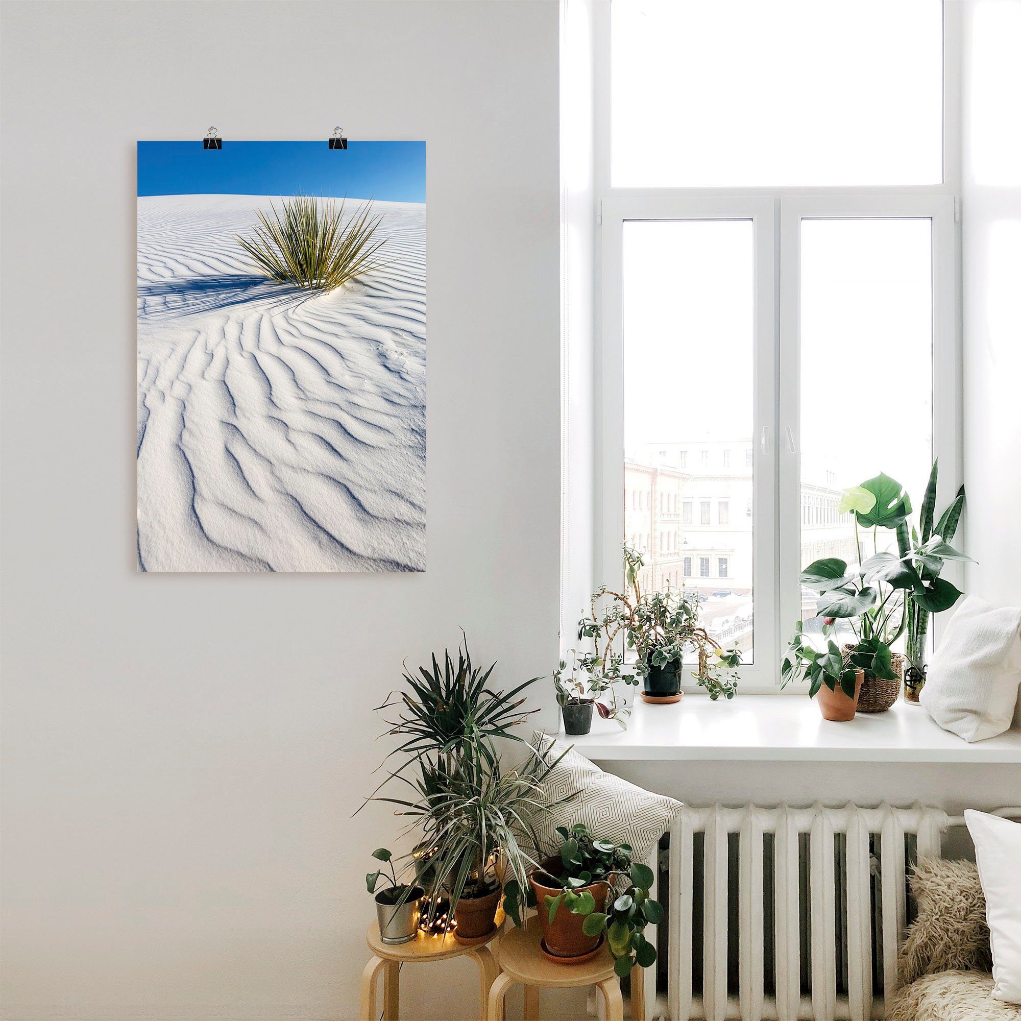 Artland Wandbild »Dünen White Sands«, Wüstenbilder (1 Stück), in vielen Größen & Produktarten - Alubild / Outdoorbild für den Außenbereich, Leinwandbild, Poster, Wandaufkleber / Wandtattoo auch für Badezimmer geeignet-kaufen