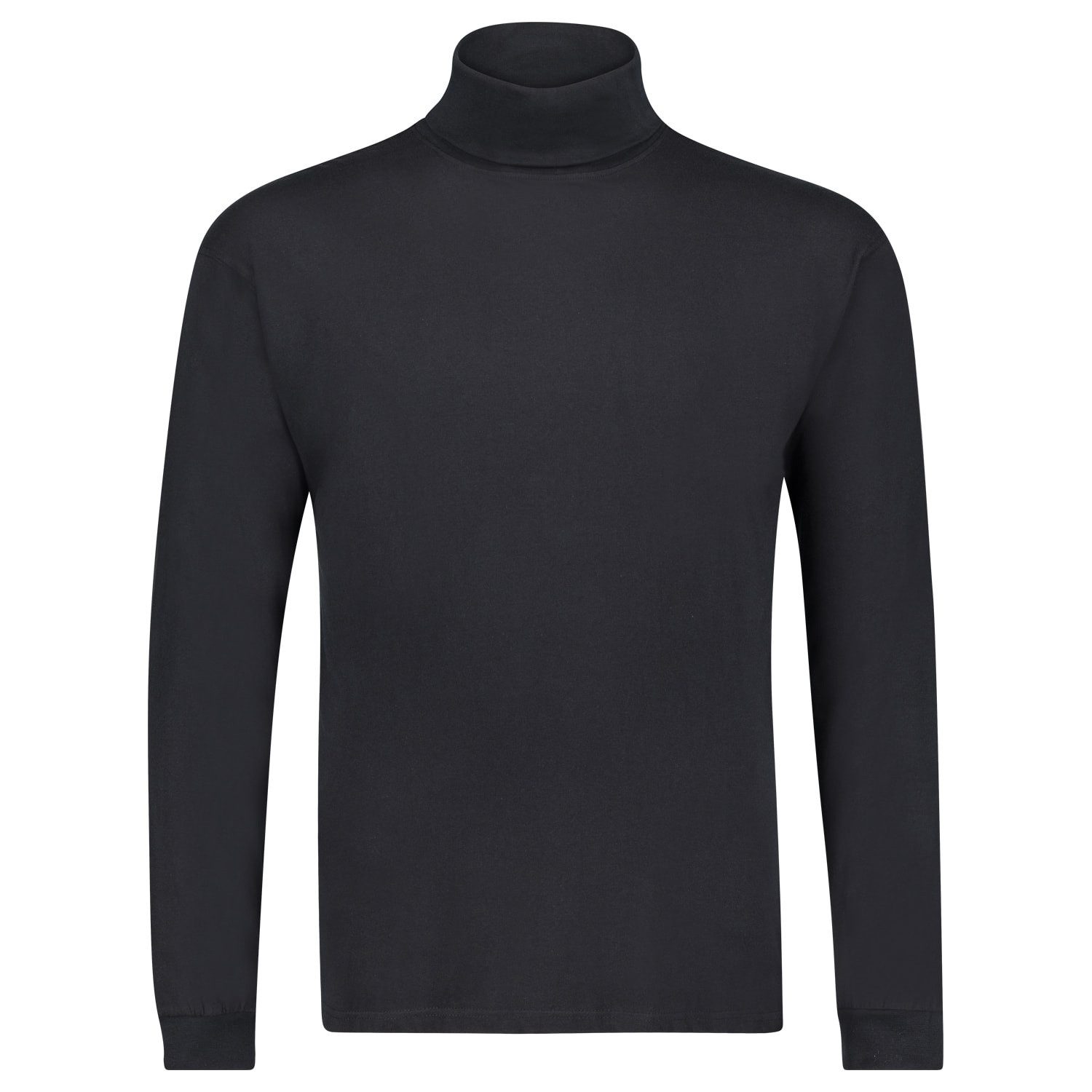 RennerXXL Funktionsshirt Adamo Langarm Shirt mit Rollkragen Baumwolle Übergrößen