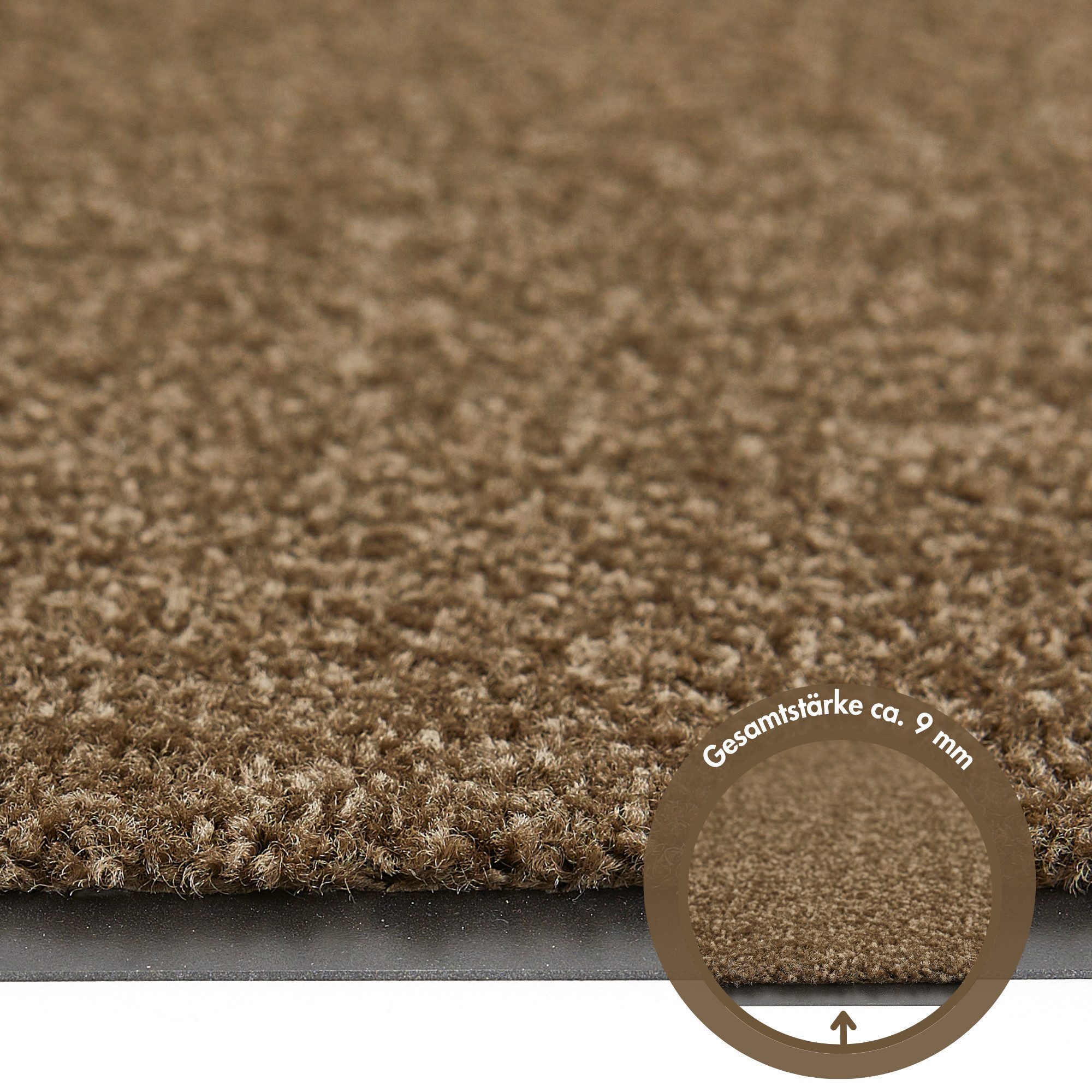 Andiamo Fußmatte Super Wash & Clean, rechteckig, Höhe: 7 mm, Schmutzfangmatte, unifarben, waschbar – Bild 5 von 5