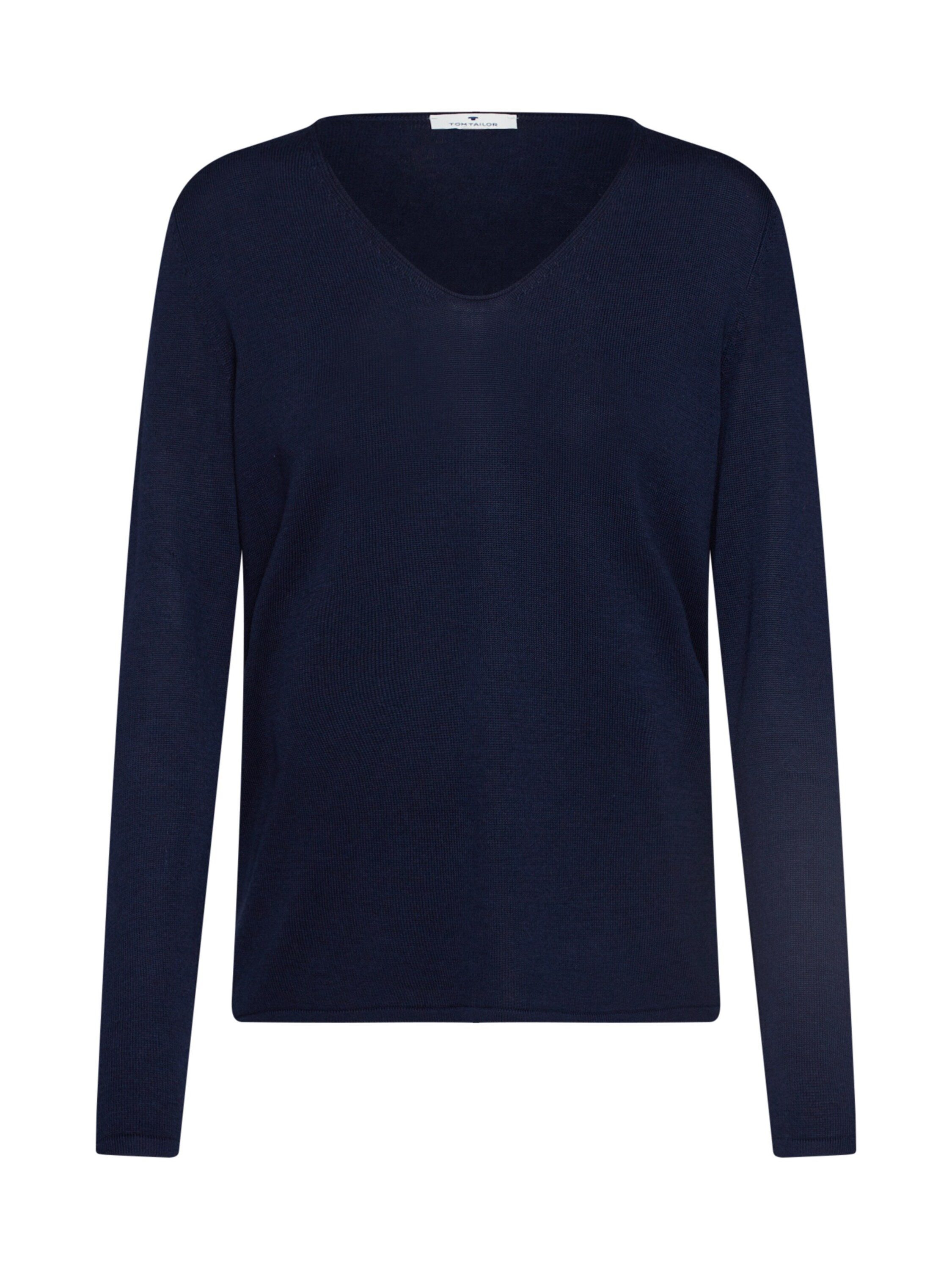 TOM TAILOR Strickpullover (1-tlg) Plain/ohne Details günstig online kaufen