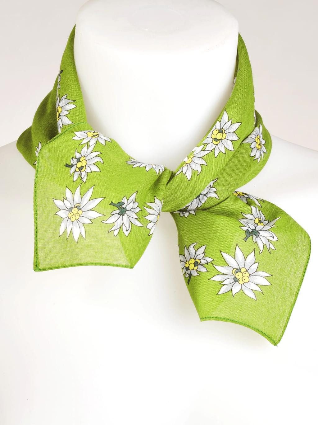 Moschen-Bayern Halstuch Trachtenhalstuch Trachtentuch Halstuch Edelweiß Nic günstig online kaufen