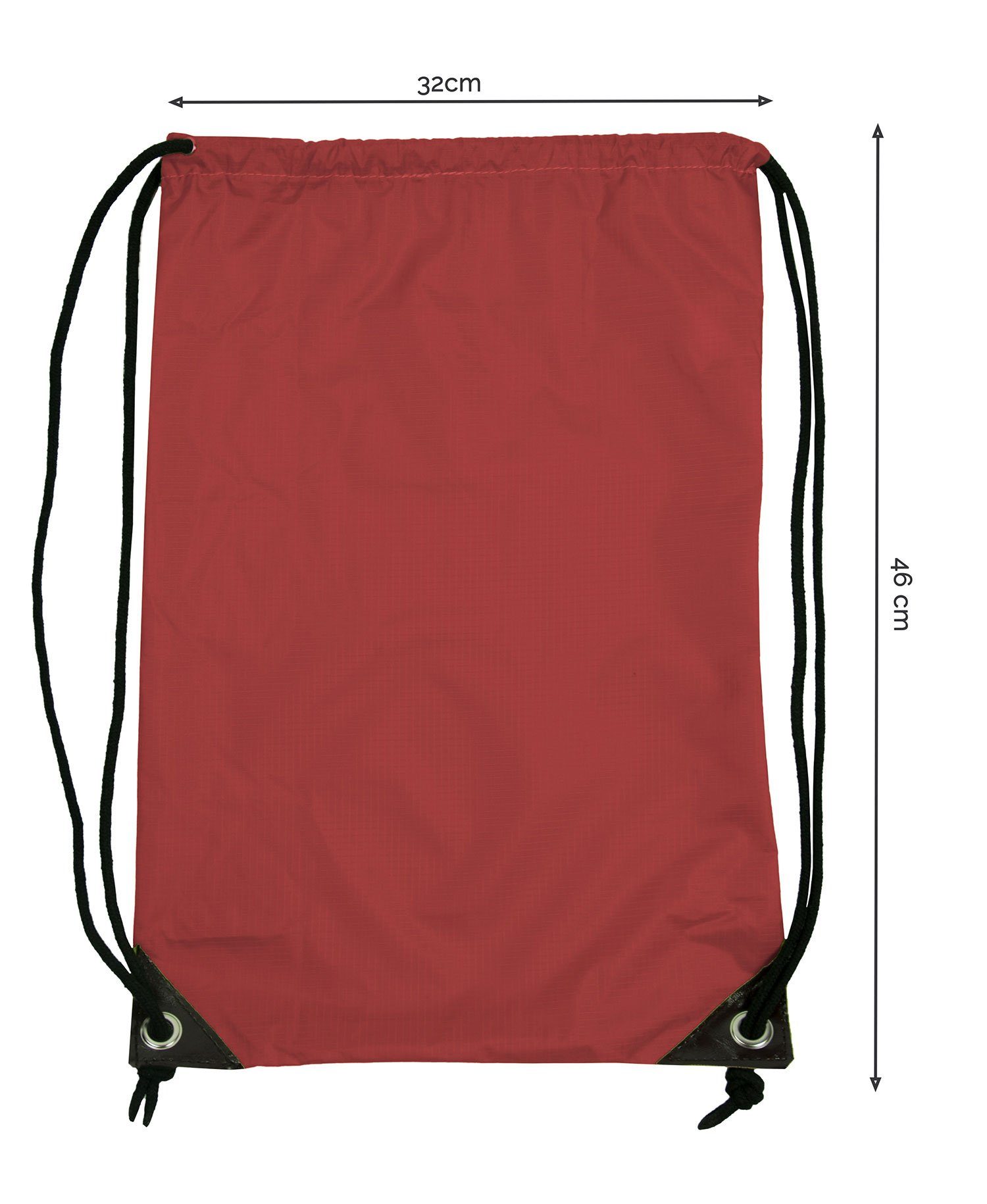 ZOLLNER Turnbeutel, 100% Polyester, 32x46 cm, robust