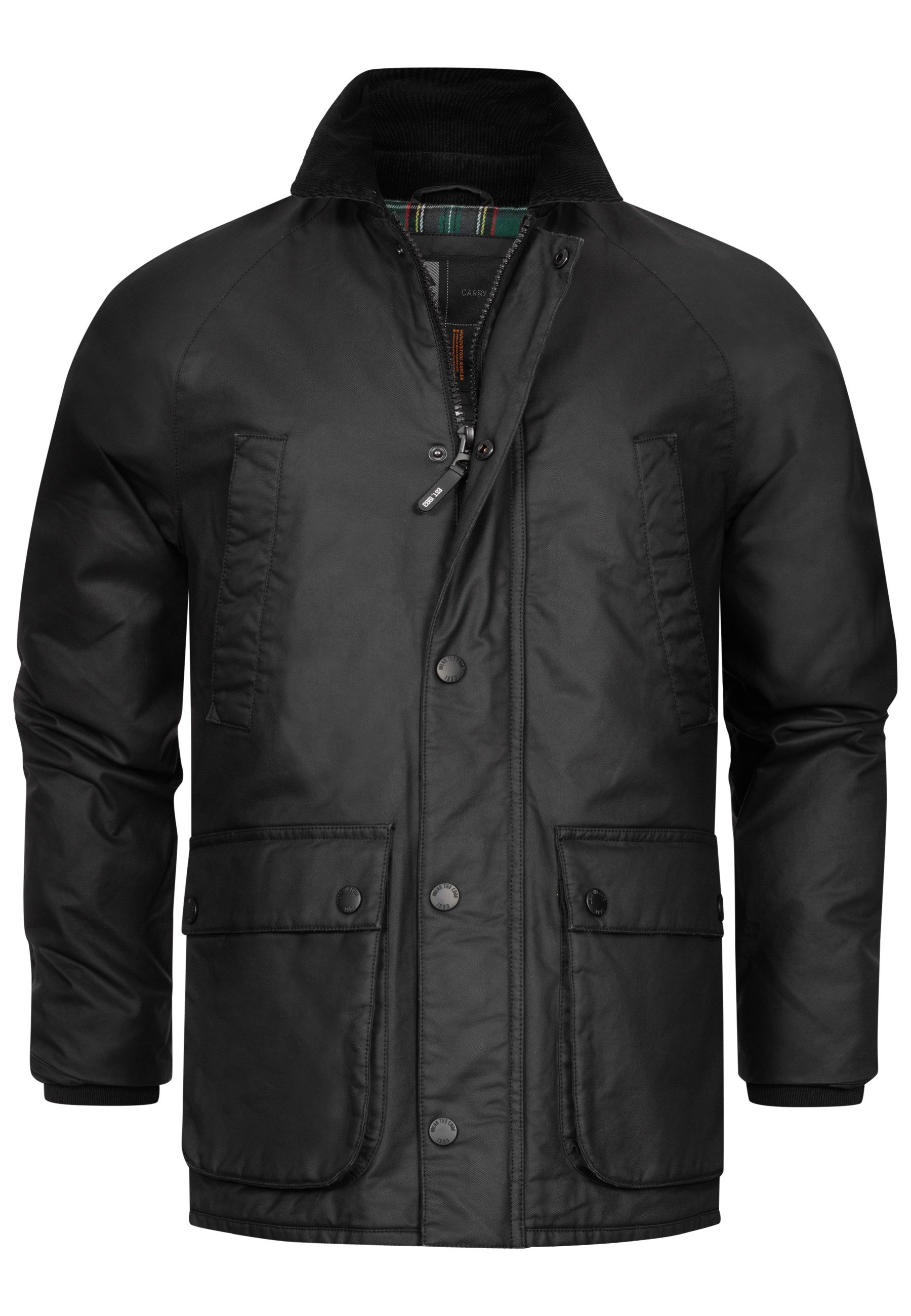 Indicode Sommerjacke INFilmen mit klassischem Cordkragen günstig online kaufen