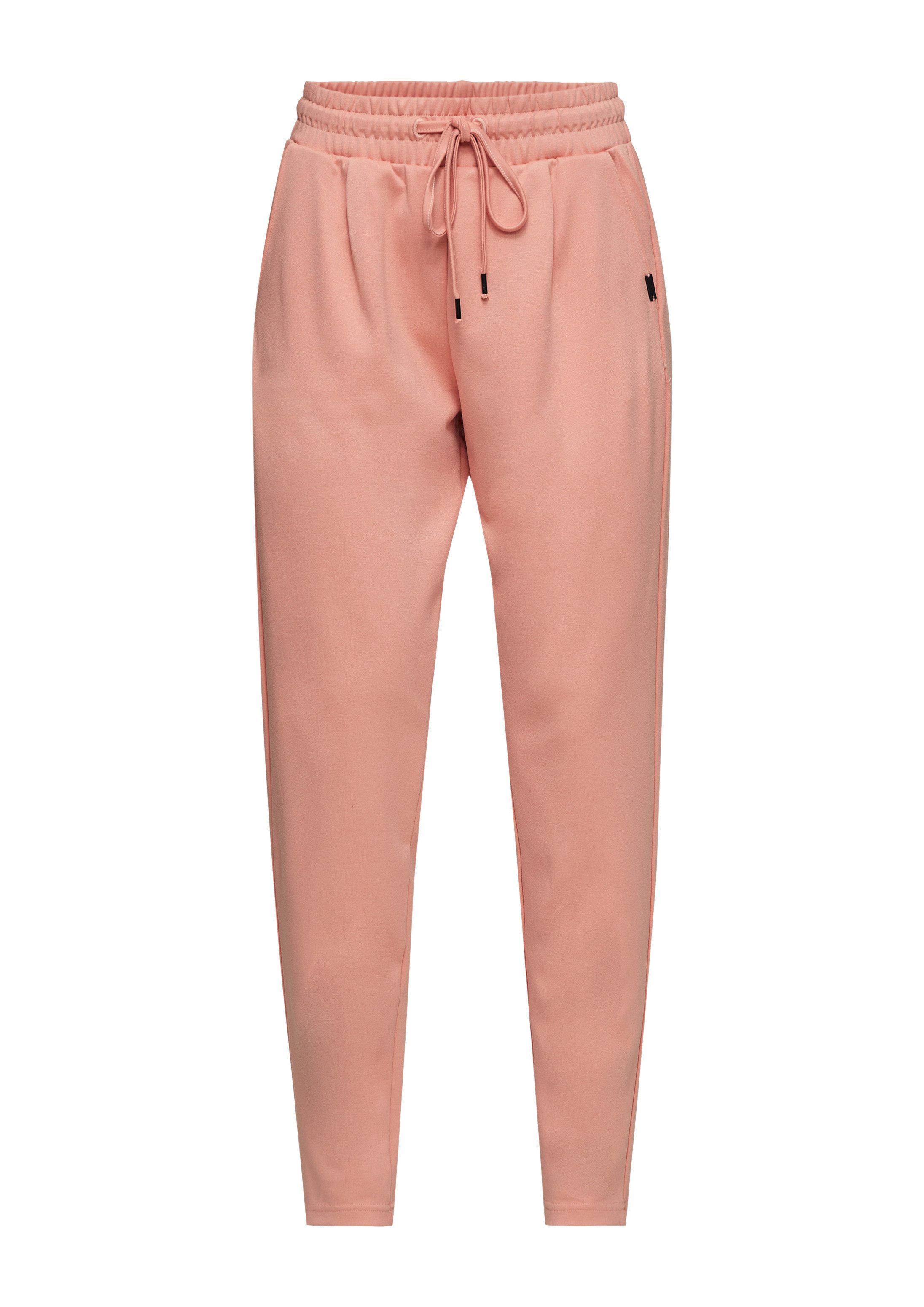 QS Chinos Hose Hose aus Interlock-Jersey mit schmal zulaufendem Bein