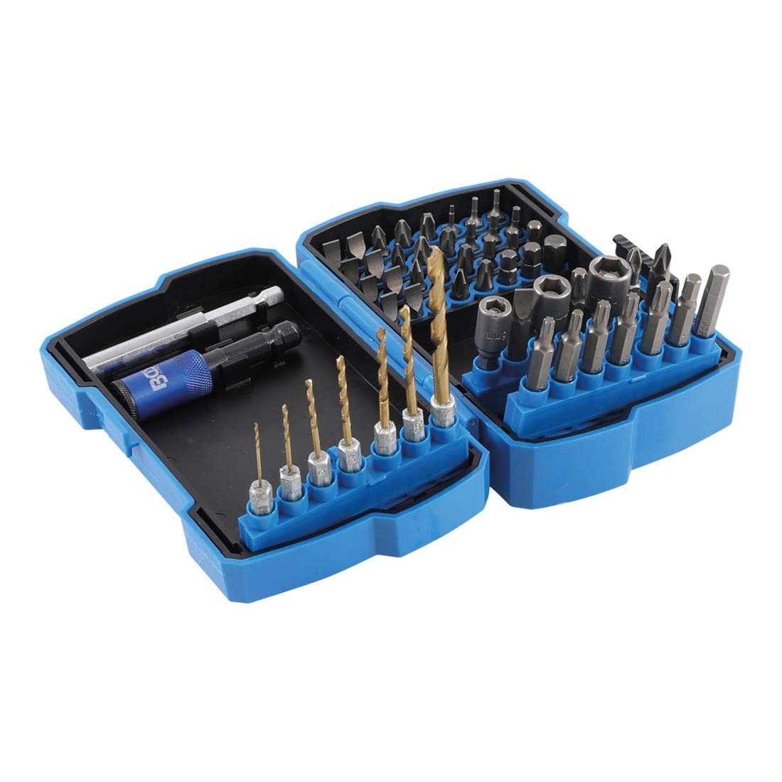 BGS technic Bit-Set BGS Bohrer- und Bit-Satz 6,3 mm (1/4 Zoll), 55-tlg.