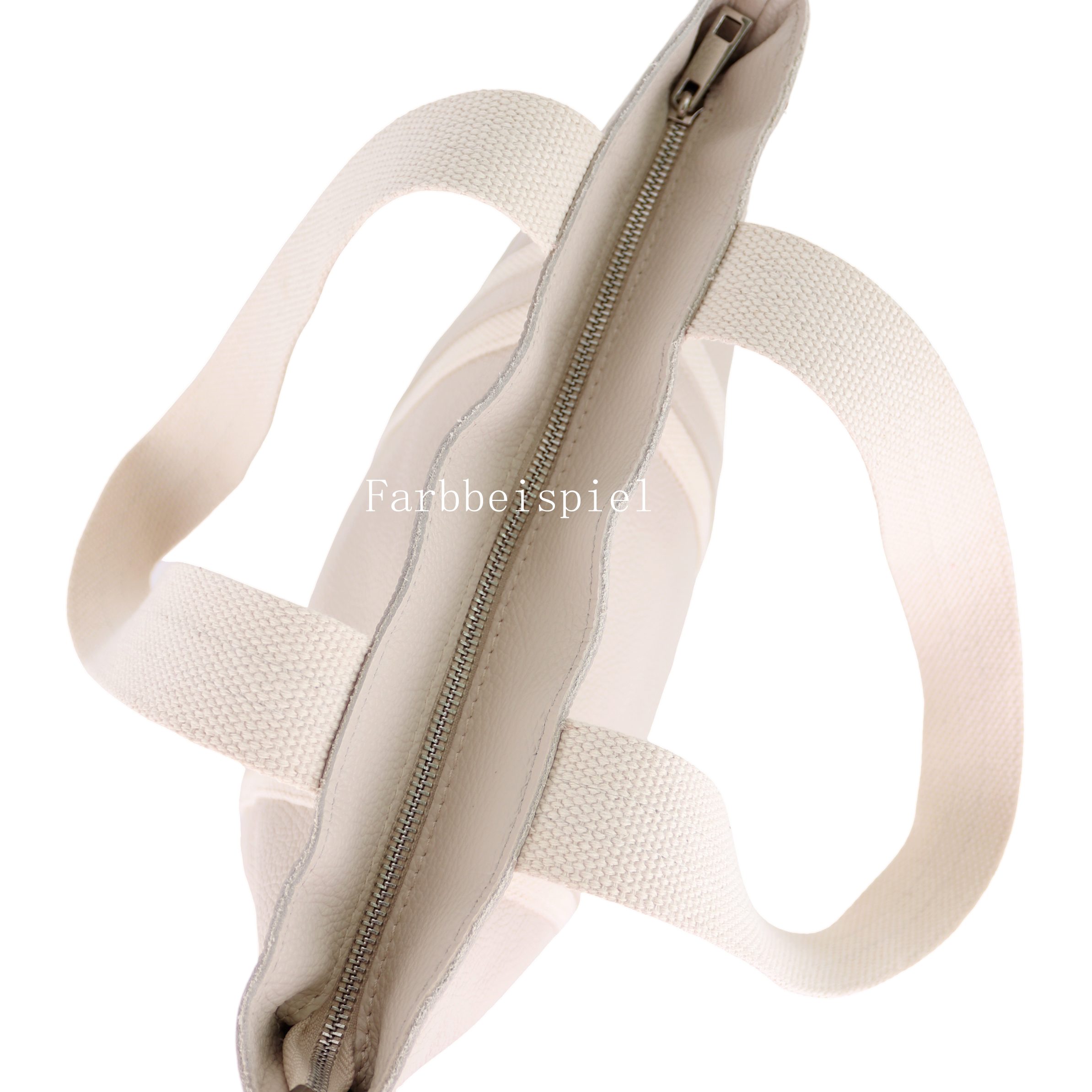 MIRROSI Shopper aus Echtleder, Made in Italy, Shopper Tasche, Tragetasche (30x35x12cm) mit Stauraum A4 Ordner