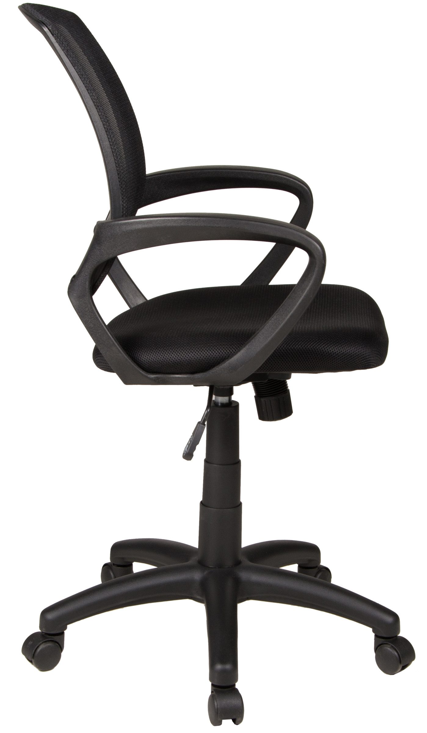 Duo Collection Bürostuhl Tom, atmungsaktive, ergonomisch, schwarz, Netzstoff - 60x92x60cm (BxHxT)