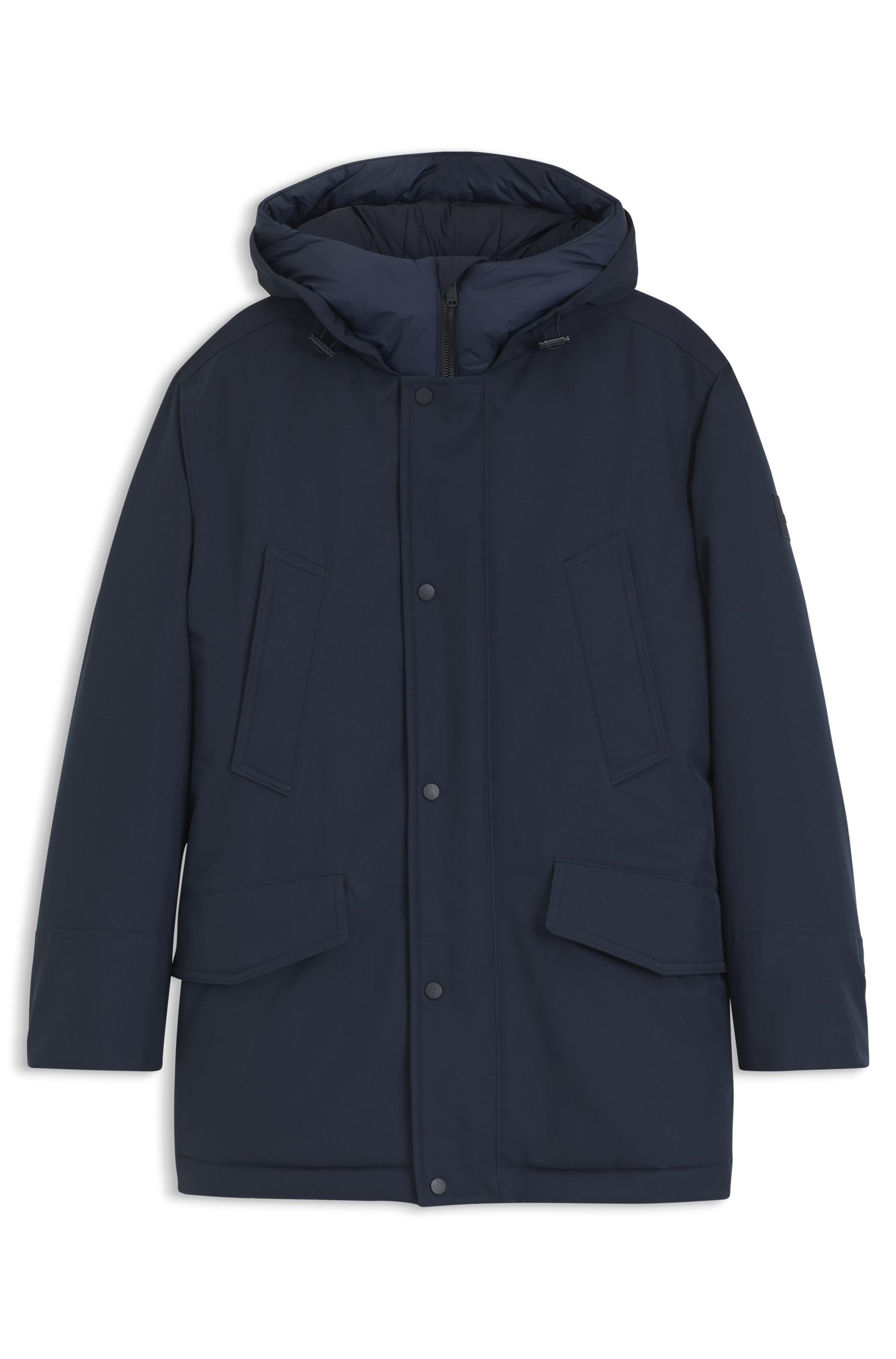 BOSS ORANGE Parka Osiass1 im Relaxed Fit, wasserabweisend