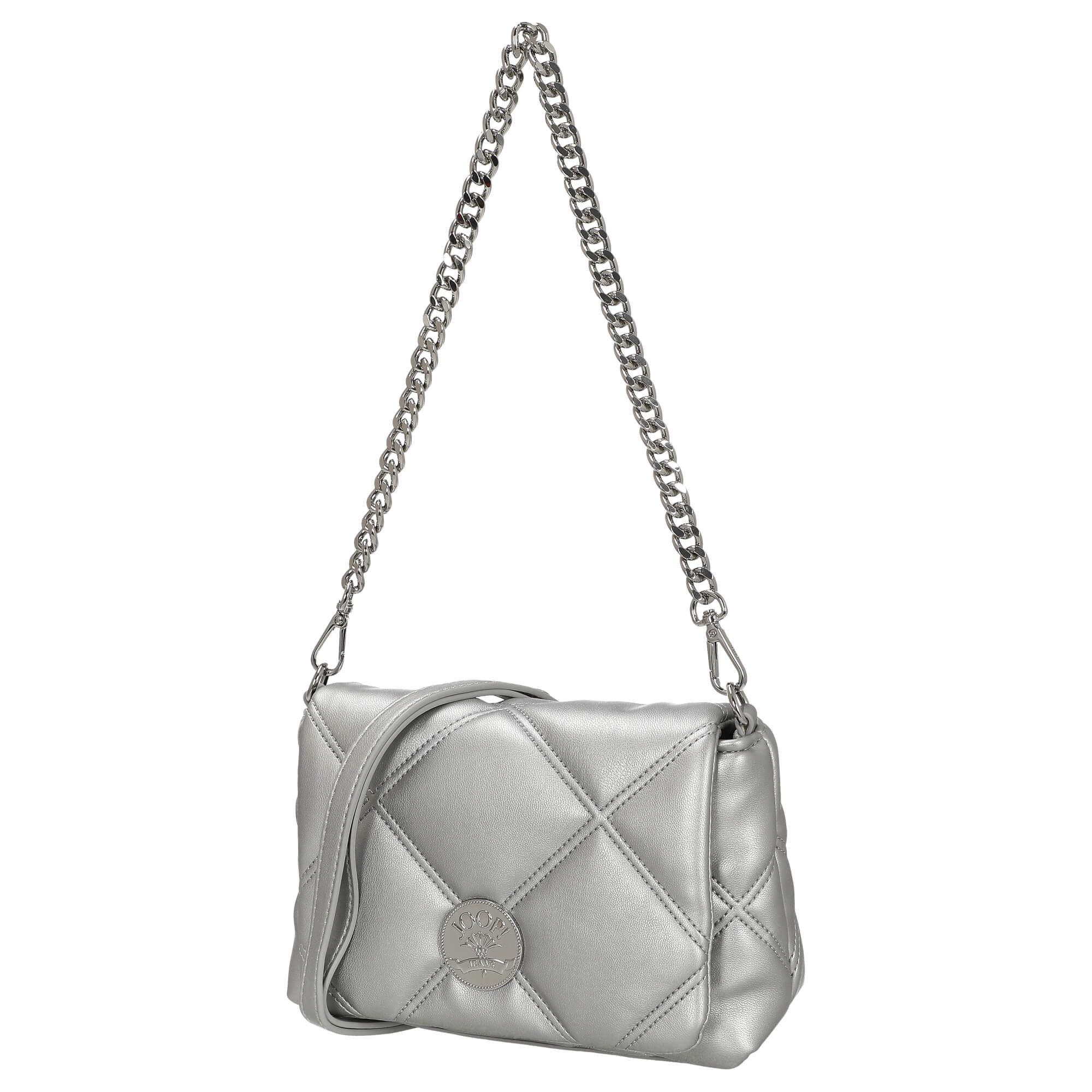 Joop Jeans Umhängetasche Women Confetto Solar - Schultertasche XS 19 cm (silver)