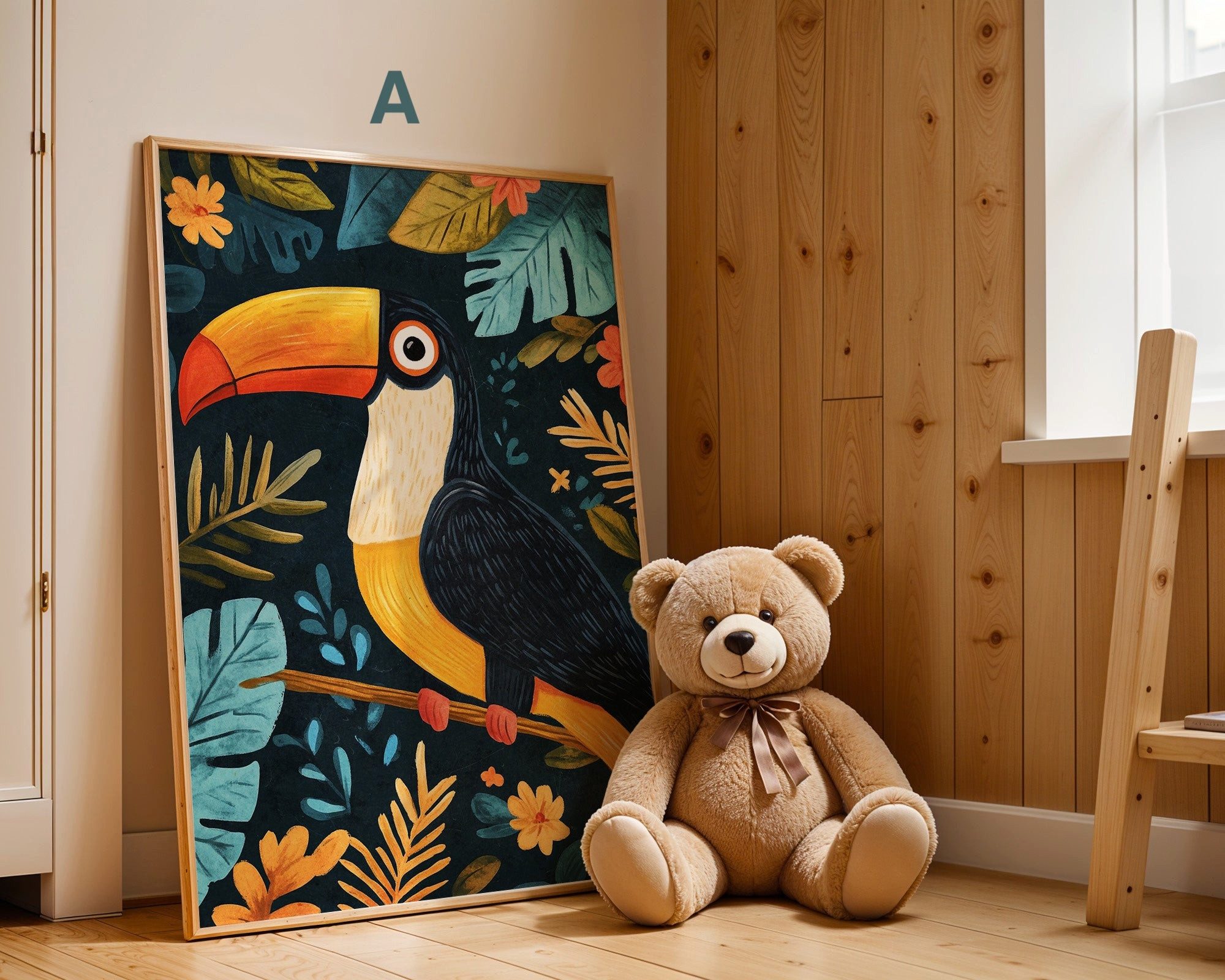 JUSTGOODMOOD Poster Obst & Tiere, A günstig online kaufen