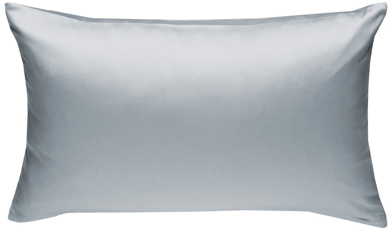 BETTWAESCHE-MIT-STIL Kissenbezug Mako Satin Kissenbezug uni einfarbig, (1 Stück)