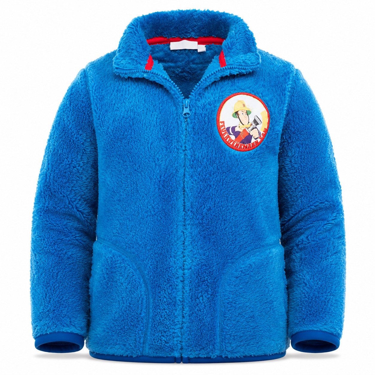Fireman Sam Fleecejacke Feuerwehrmann Sam Kinder Jungen Kuschel Fleece Jacke Gr. 98 bis 128