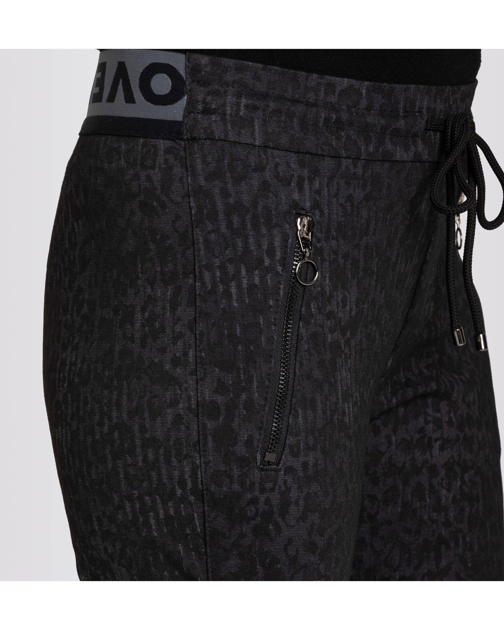 MAC Jogger Pants Damen Jogpants black verkürzt EASY (1-tlg) (85)