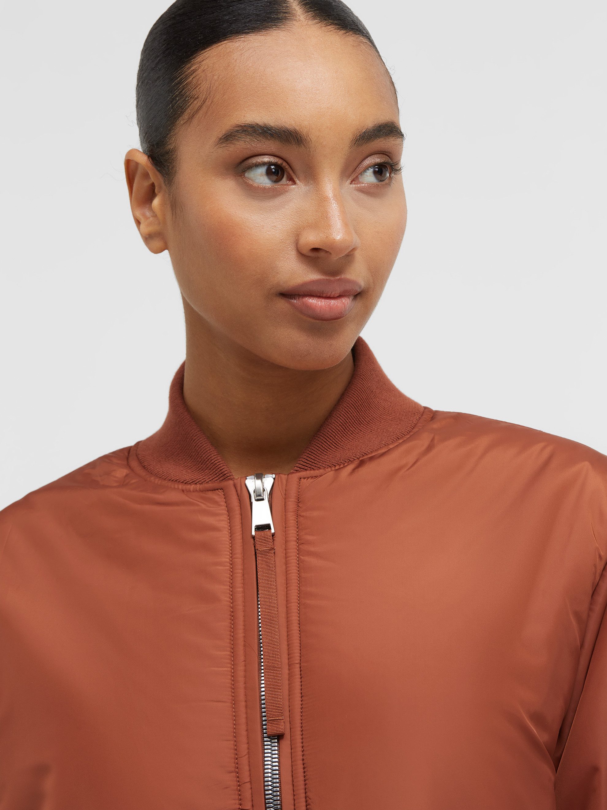 SENSES.THE LABEL Langjacke mit Zwei-Wege-Reißverschluss – Bild 4 von 5