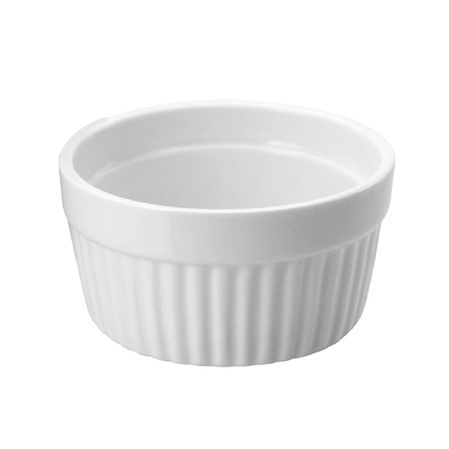 ToCi Auflaufform Creme Brulee Schälchen Sets 9 cm Förmchen aus Keramik 185 ml Weiß, (12-St) – Bild 5 von 5