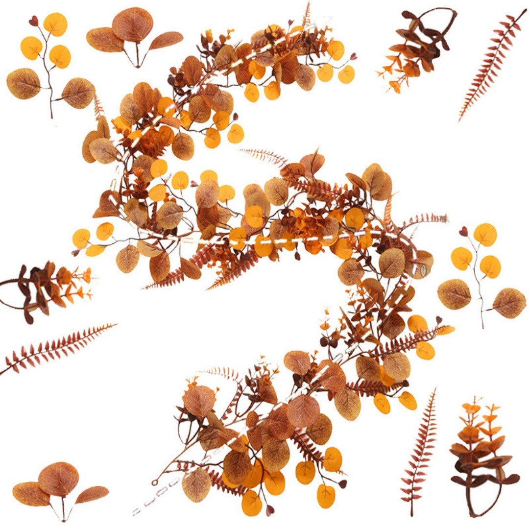 Sorvyzxn Girlande 180 cm Herbst Girlande