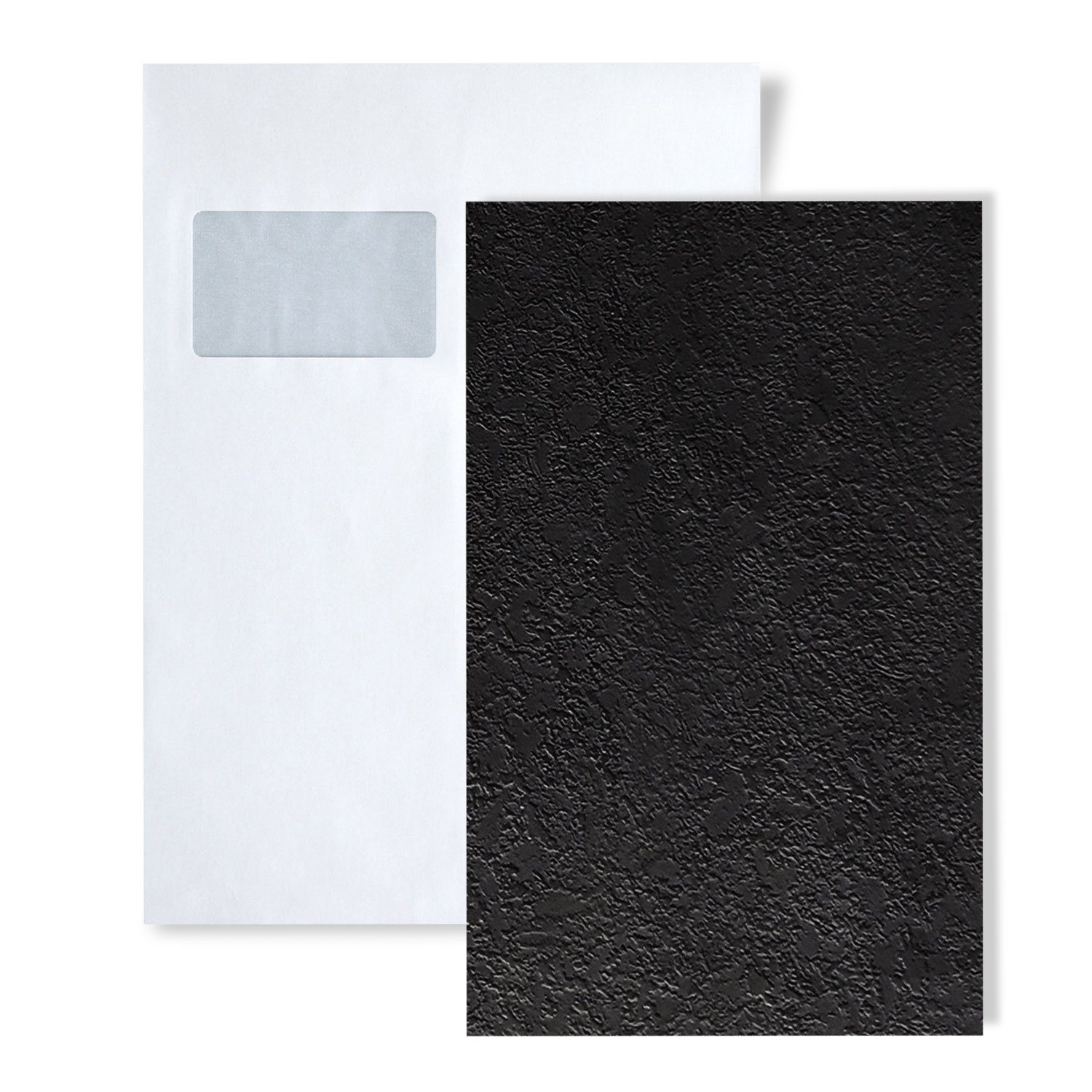 Wallface Dekorpaneele S-22716-SA, BxL: 15x20 cm, (1 MUSTERSTÜCK, Produktmuster, 1-tlg., Muster des Dekorpaneels) schwarz