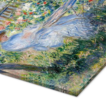 Posterlounge Acrylglasbild Claude Monet, La Terrasse, Wohnzimmer Landhausstil Malerei
