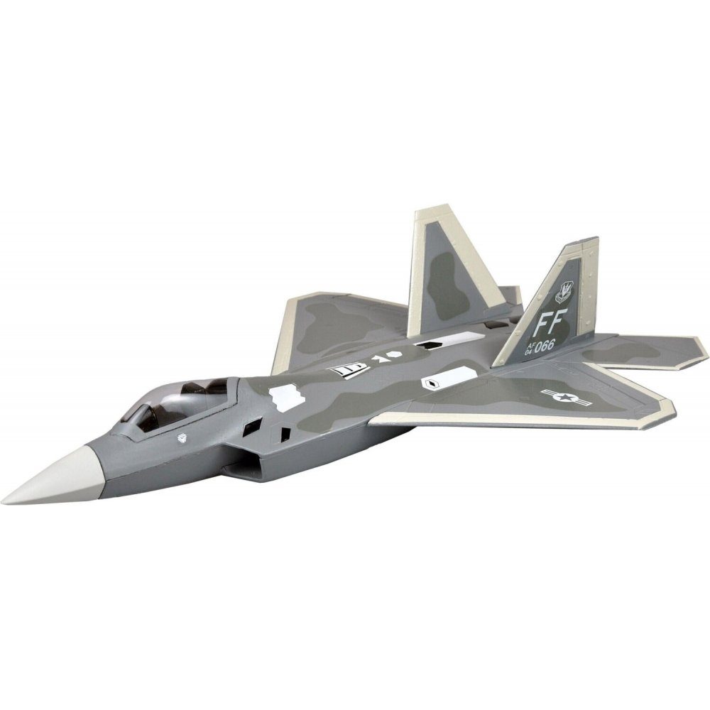 Amewi RC-Flugzeug AMXFlight F-22 Raptor Jet EPO ARF - Impeller Flugzeug - grau