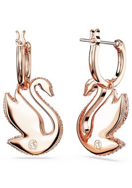 Swarovski Paar Ohrhänger Swarovski Iconic Swan Drop-Ohrhänger, 5647544, 5647545, mit Swarovski® Kristall - Einhänger abnehmbar