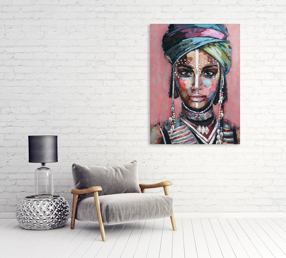 ArtUniverse Gemälde Wüstenfrau 90x120 cm, Wüstenschönheit
