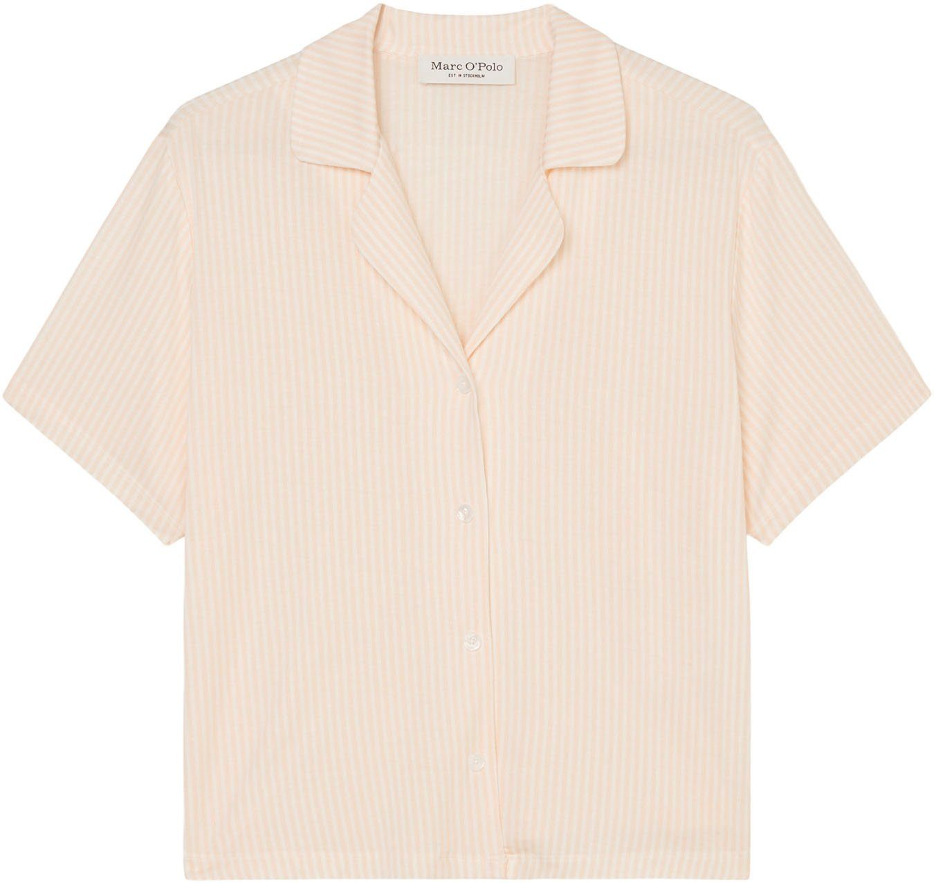 Marc O'Polo Pyjamaoberteil Mix & Match Modal im Blusen-Style und mit feinen günstig online kaufen