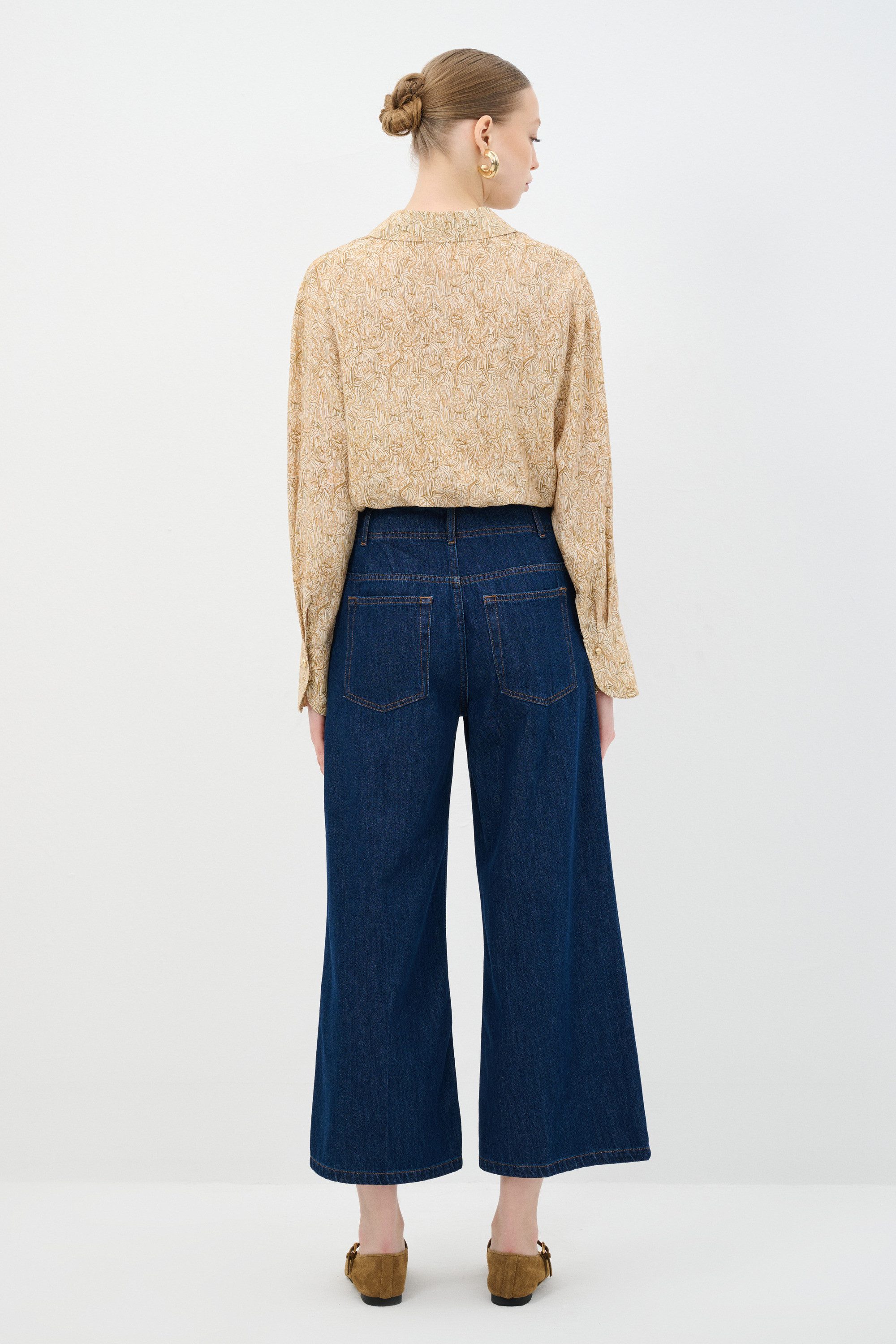 adL Bequeme Jeans Jeanshose mit weitem Bein – Bild 3 von 5