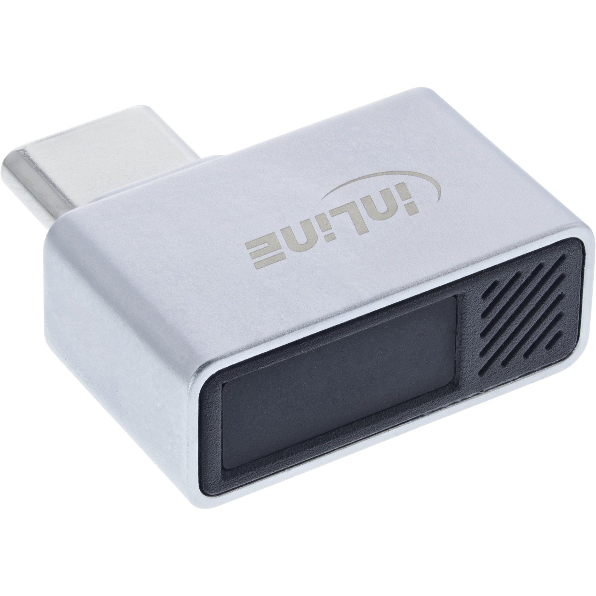 InLine® USB-C Fingerabdruck Scanner, Windows Hello kompatibel USB-Adapter