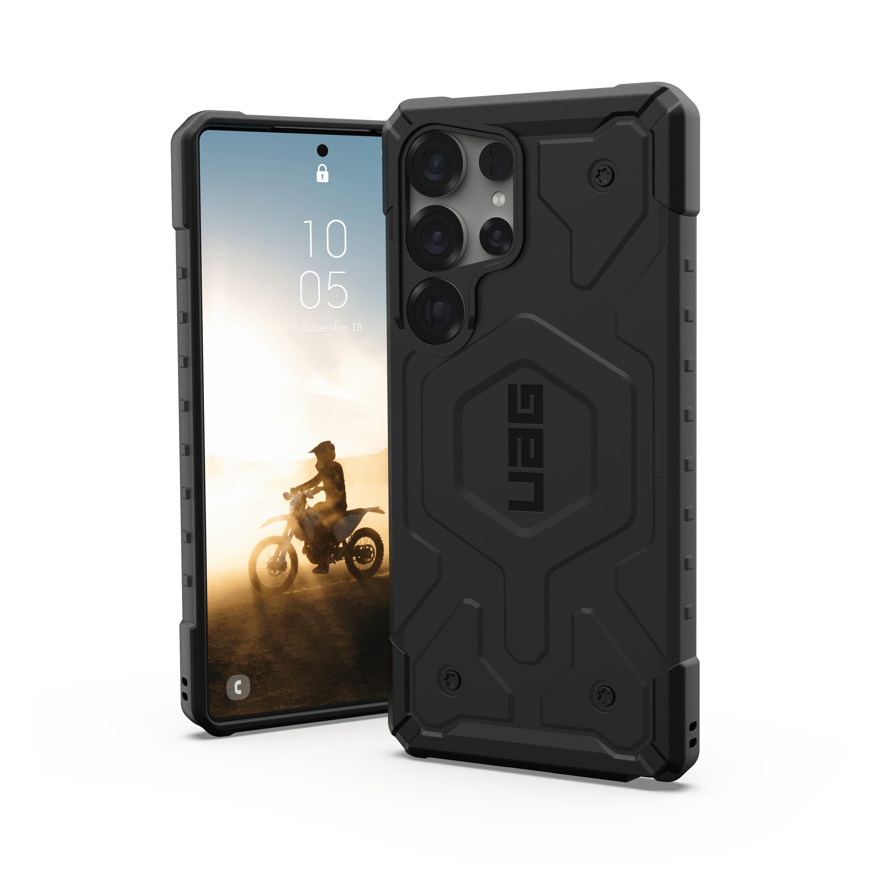 Urban Armor Gear Smartphone-Hülle Pathfinder MS - Samsung Galaxy S25 Ultra Hülle, ["Designed for Samsung" zertifiziert, Magnetisch]