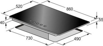 Kaiser Küchengeräte Backofen-Set EG 6374 SP + KCG 9387..., mit 1-fach-Teleskopauszug, Einbau Gasbackofen Autark, 79L+90cm,Einbau Herd