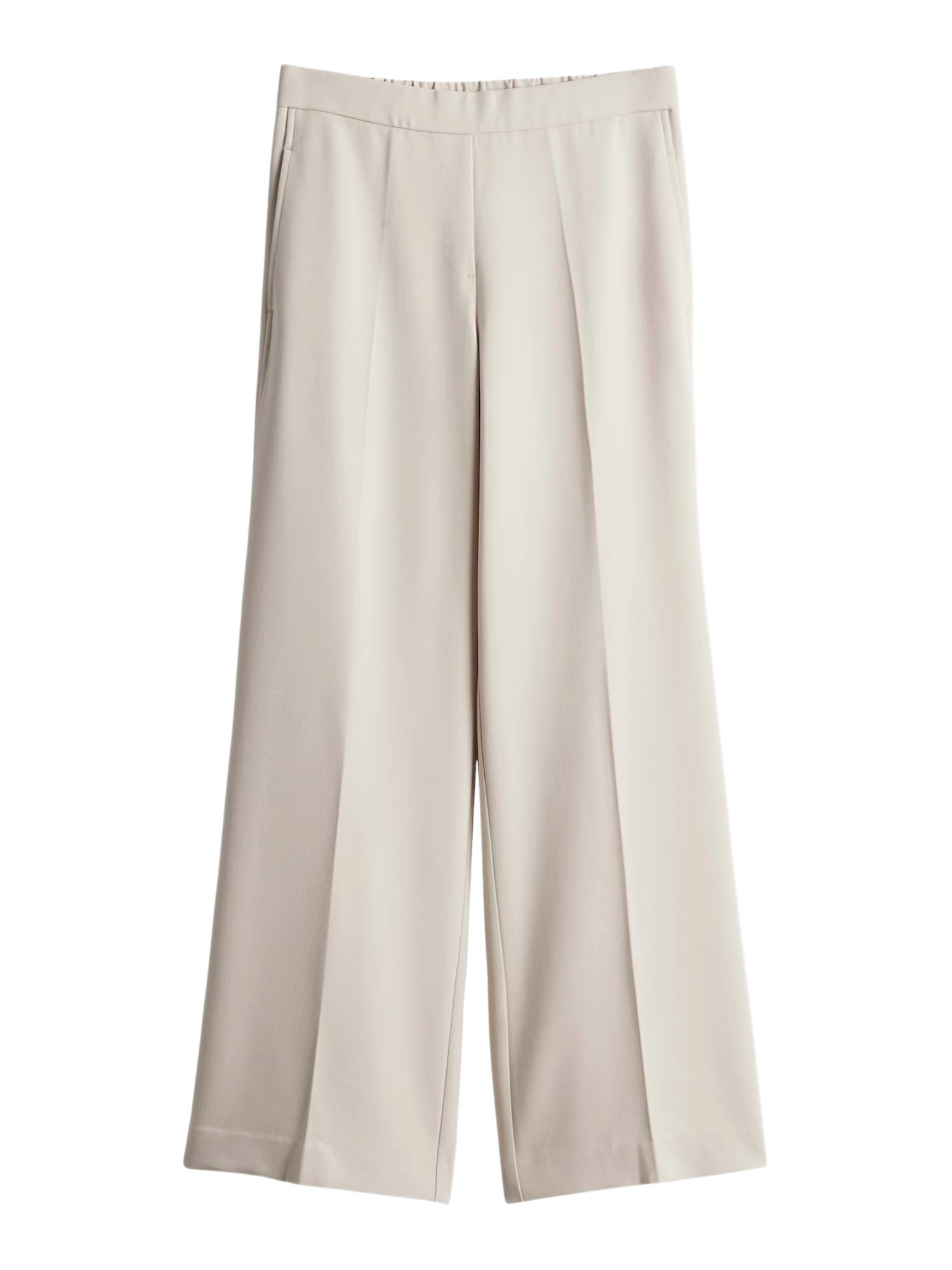 someday Stoffhose natur,Casual,Polyester,Unifarben,Wide Leg