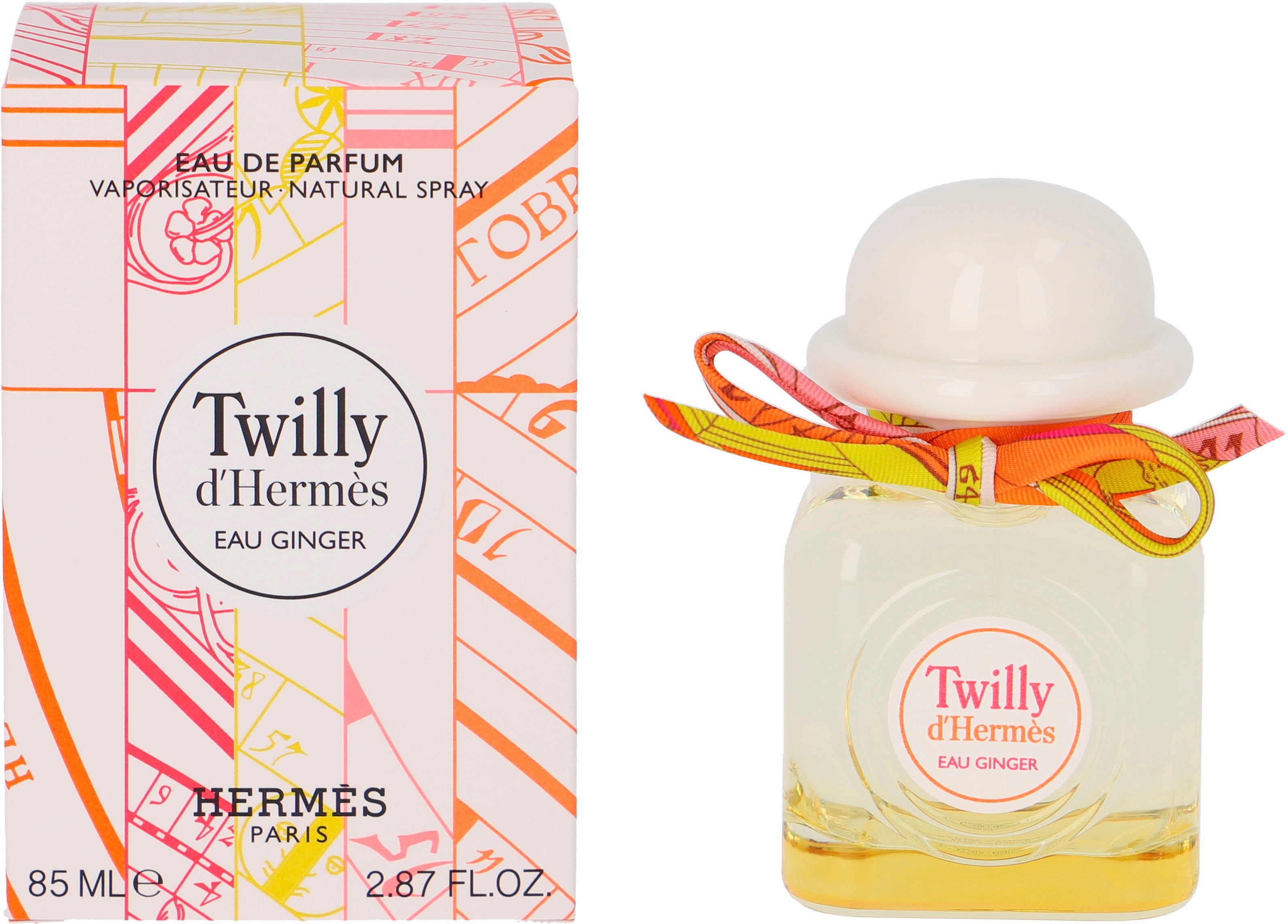 HERMÈS Eau de Parfum Twilly d'Eau Ginger, mit einer leichten Formulierung