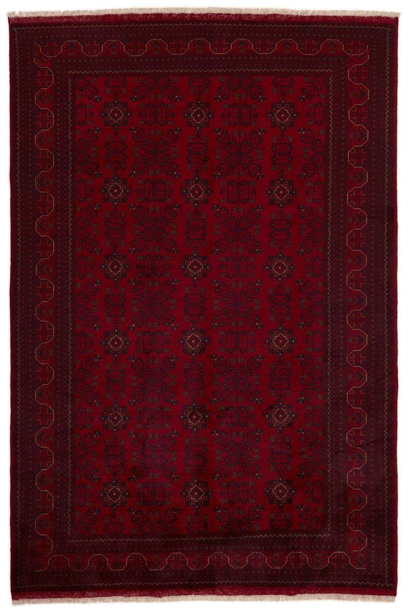 Orientteppich Afghan Mauri 199x295 Handgeknüpfter Orientteppich, Nain Trading, rechteckig, Höhe: 6 mm