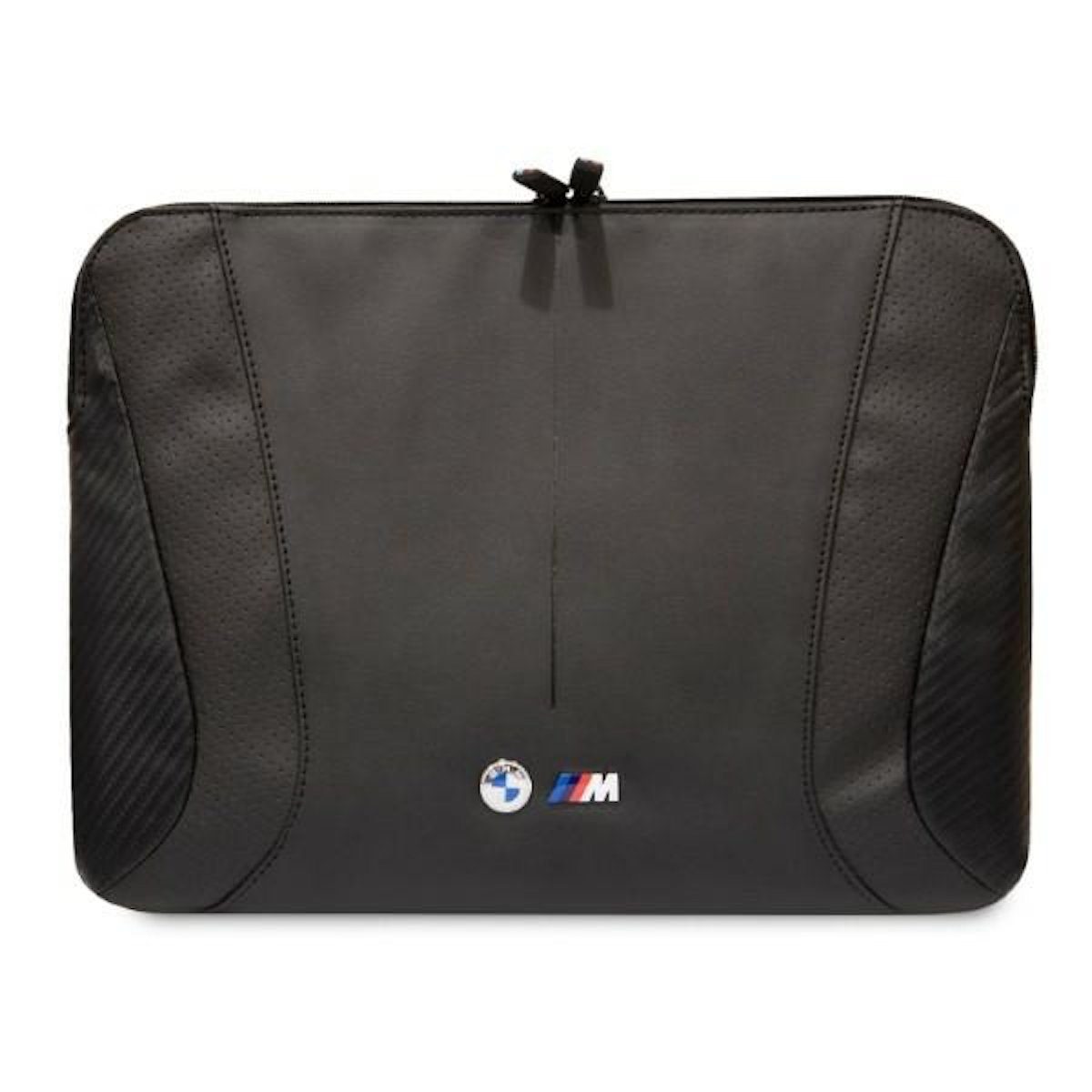 BMW Laptop-Hülle BMW Universal bis 16" Notebook Tasche Carbon und  Perforated Schwarz