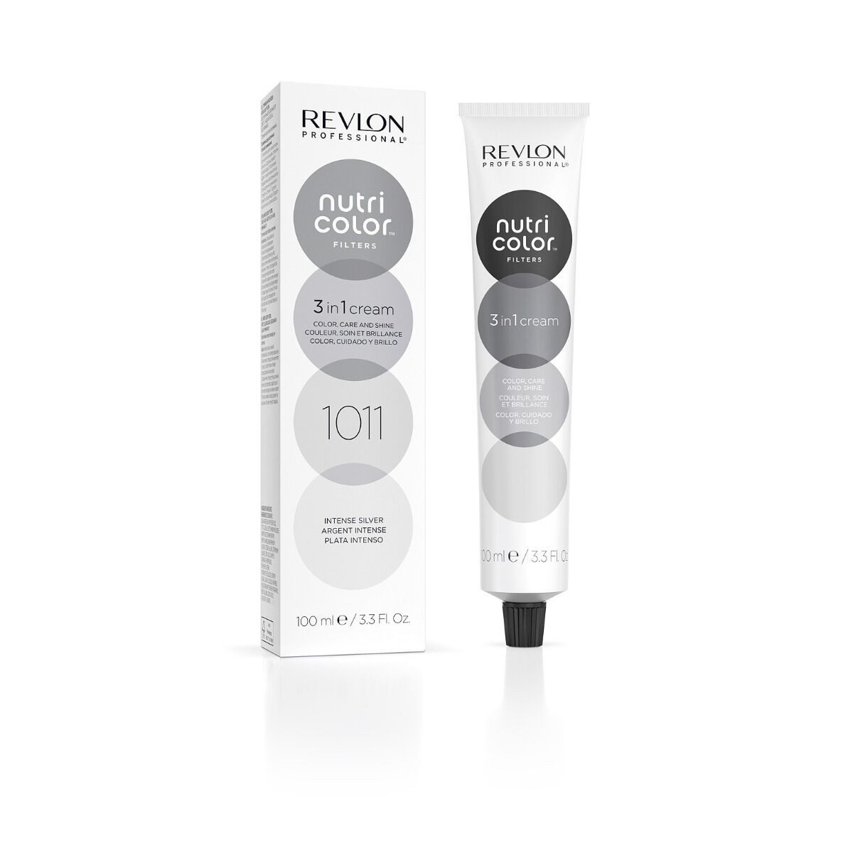 Haarfarbe Revlon Nutri Color Filters 1011 Intense Silver 100ml