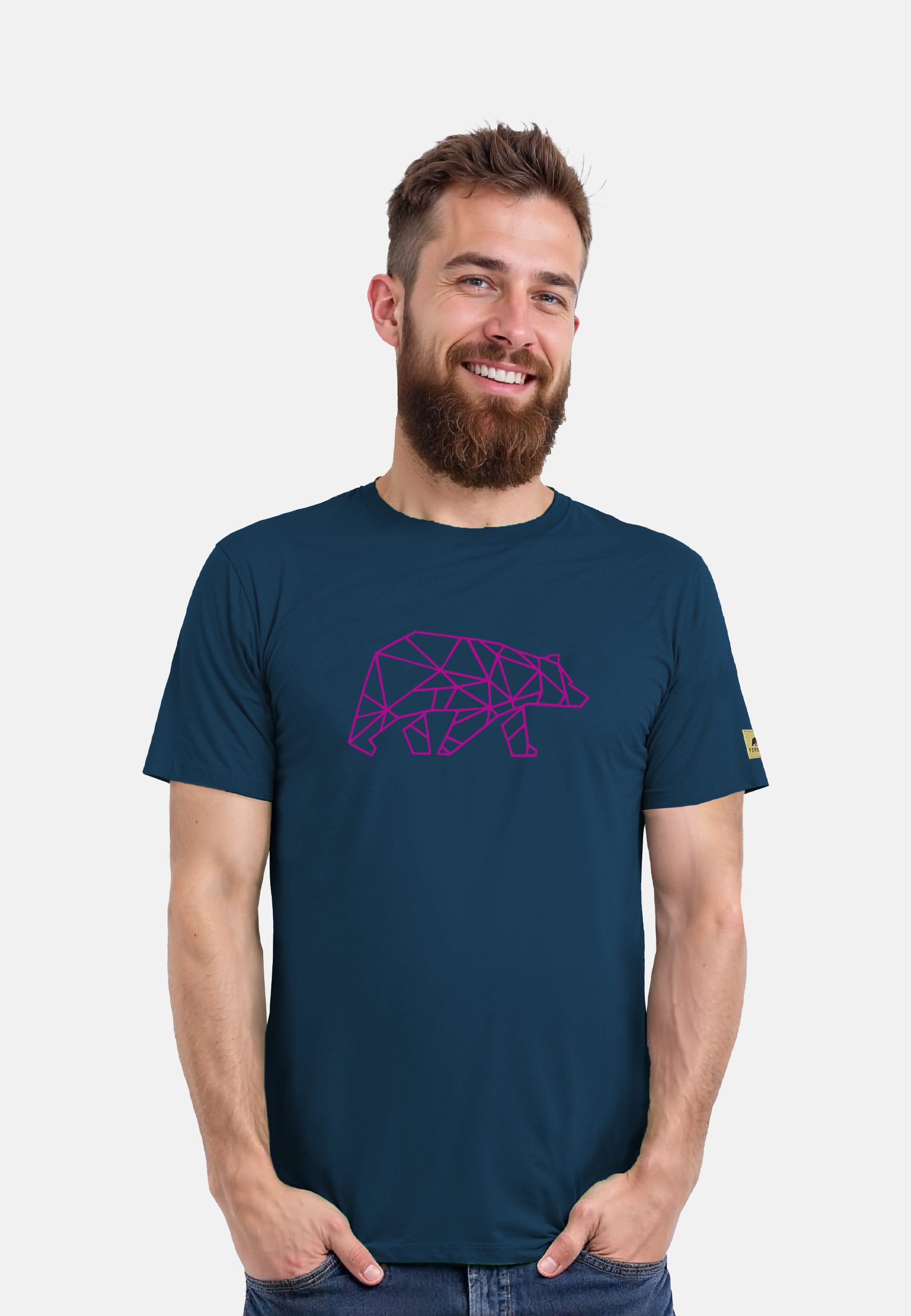 FORSBERG T-Shirt Finnson T-Shirt mit Brustlogo