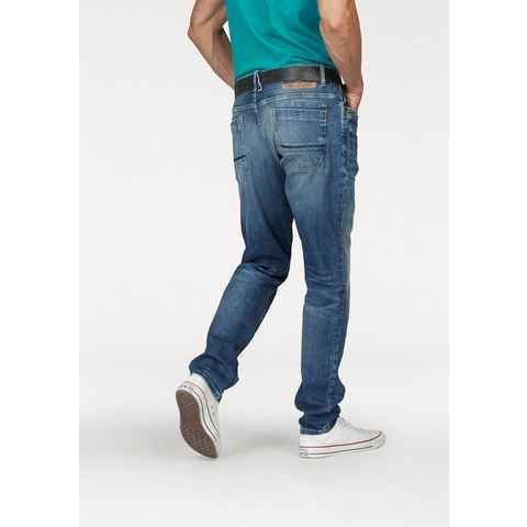 PME LEGEND Tapered-fit-Jeans SKYMASTER im Used Look