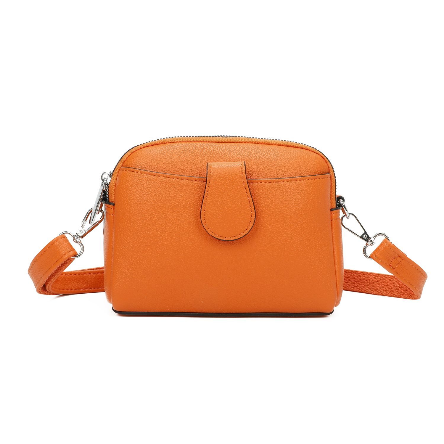 ITALYSHOP24 Schultertasche Damen Tasche Umhängetasche Handytasche Abendtasche, als Handtasche, Crossbody, Crossover tragbar