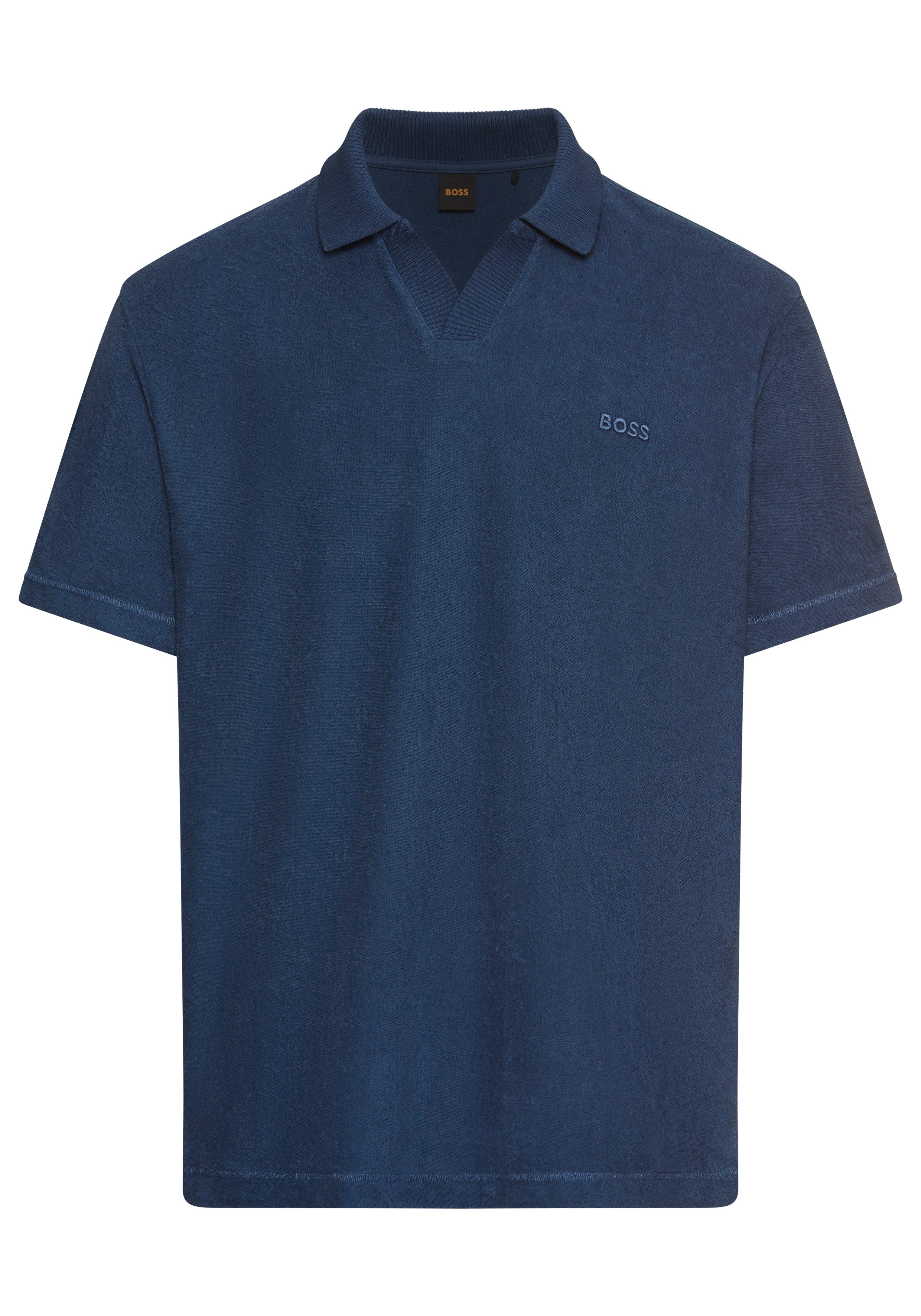 BOSS ORANGE Poloshirt Pe_doubletowel aus Frottee-Qualität günstig online kaufen