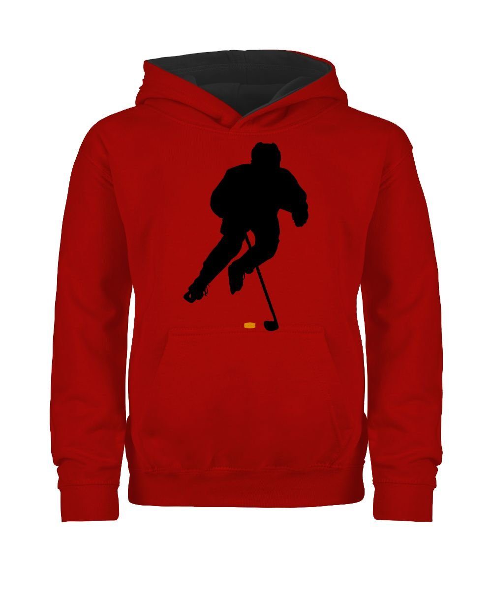 Shirtracer Hoodie Eishockey Spieler Kinder Sport Kleidung