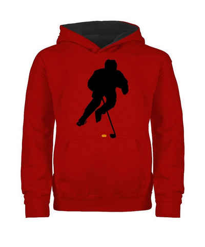 Shirtracer Hoodie Eishockey Spieler Kinder Sport Kleidung