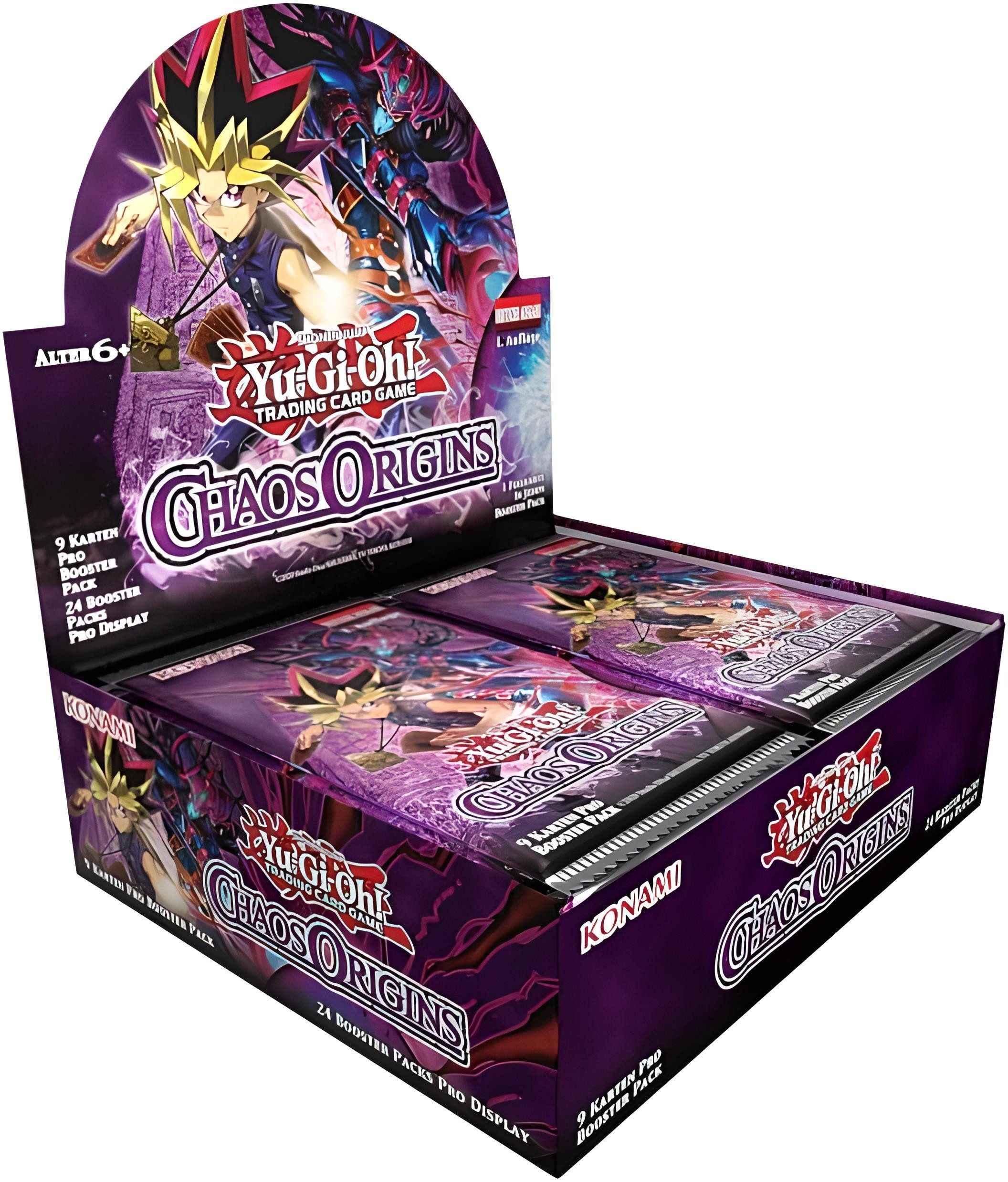 Konami Sammelkarte Yu-Gi-Oh! Chaos Origin Booster-Display DE
