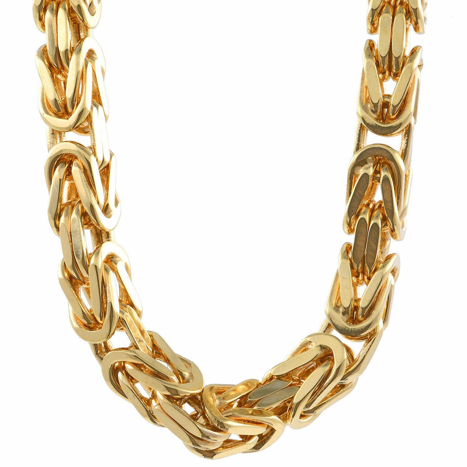 Goldkette Königskette Halskette 585 14 Karat Gold Breite 4,0 mm Kettenlänge 6