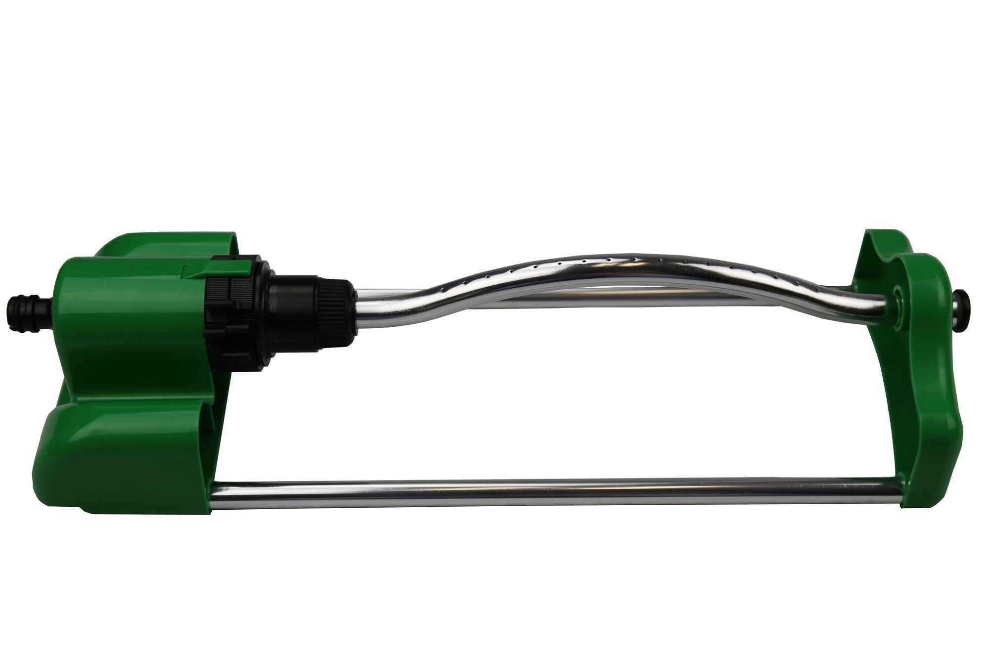 Jardinion Bewässerungssystem Sprinkler Rasensprenger, (41 x 14 x 8.5cm, 1-tlg), Beregnung Schwenkregner Bewässerungssystem Grün, Gartensprenger