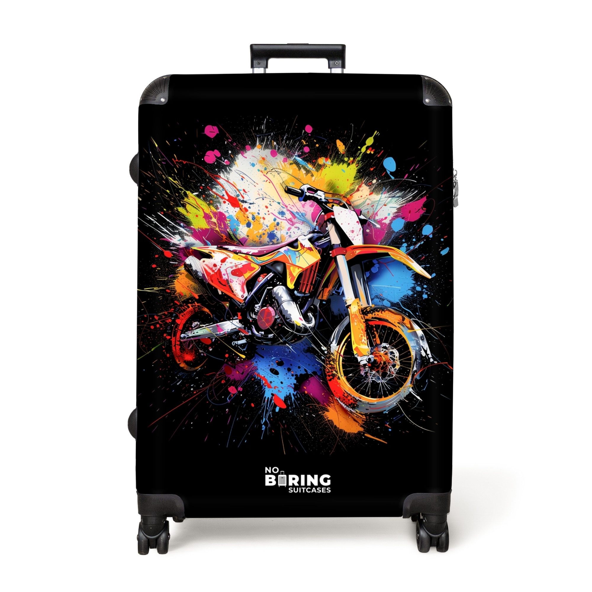 NoBoringSuitcases.com© Hartschalen-Trolley Motor mit bunter Farbe günstig online kaufen