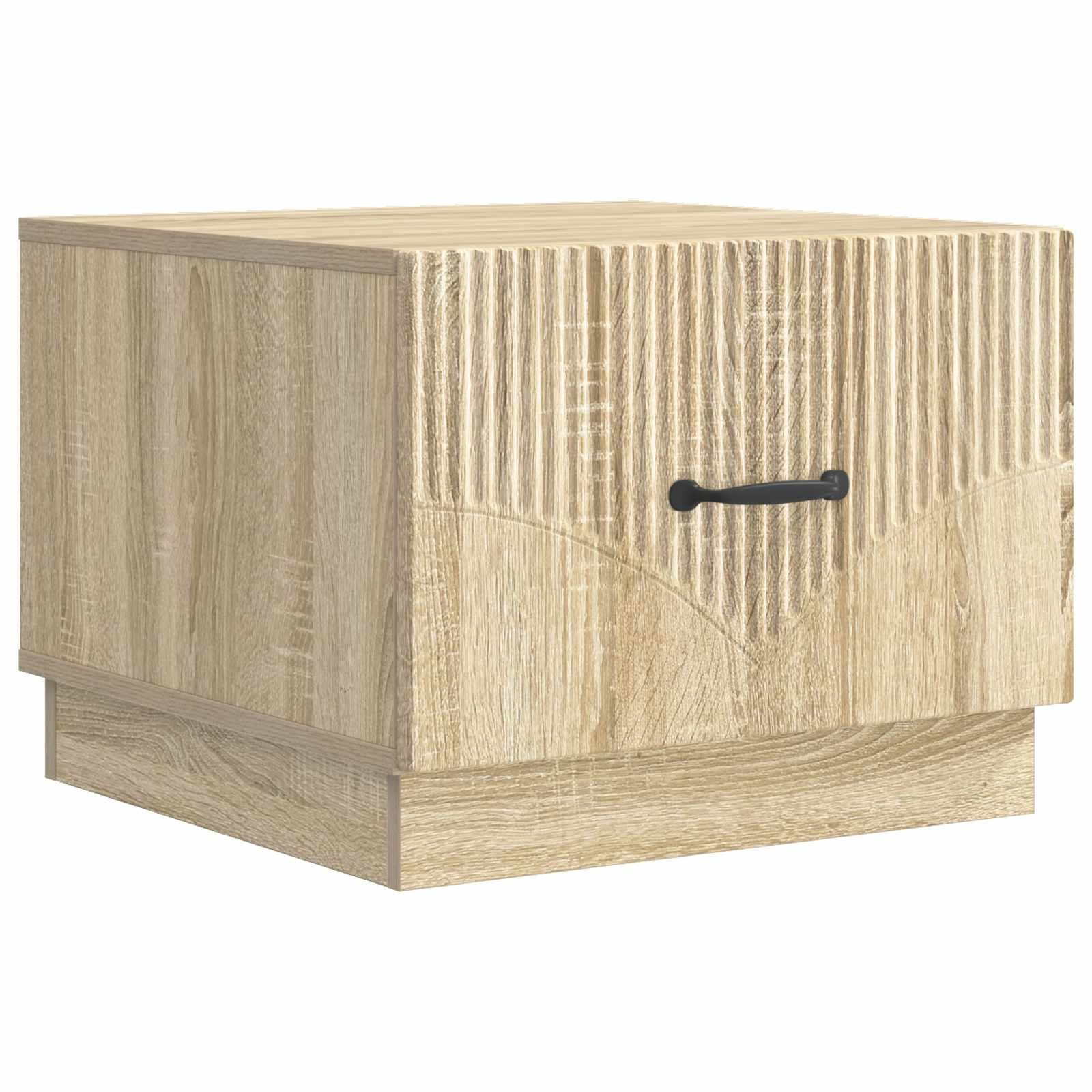 vidaXL Couchtisch Couchtisch Sonoma-Eiche 49 x 50 x 37 cm Holzwerkstoff (1-St)