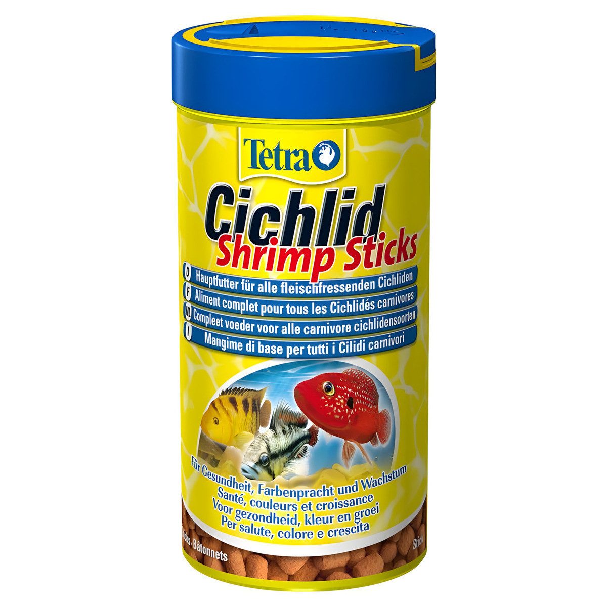 Tetra Cichlid Shrimp Sticks 250 ml, Trockenfutter für: Fische