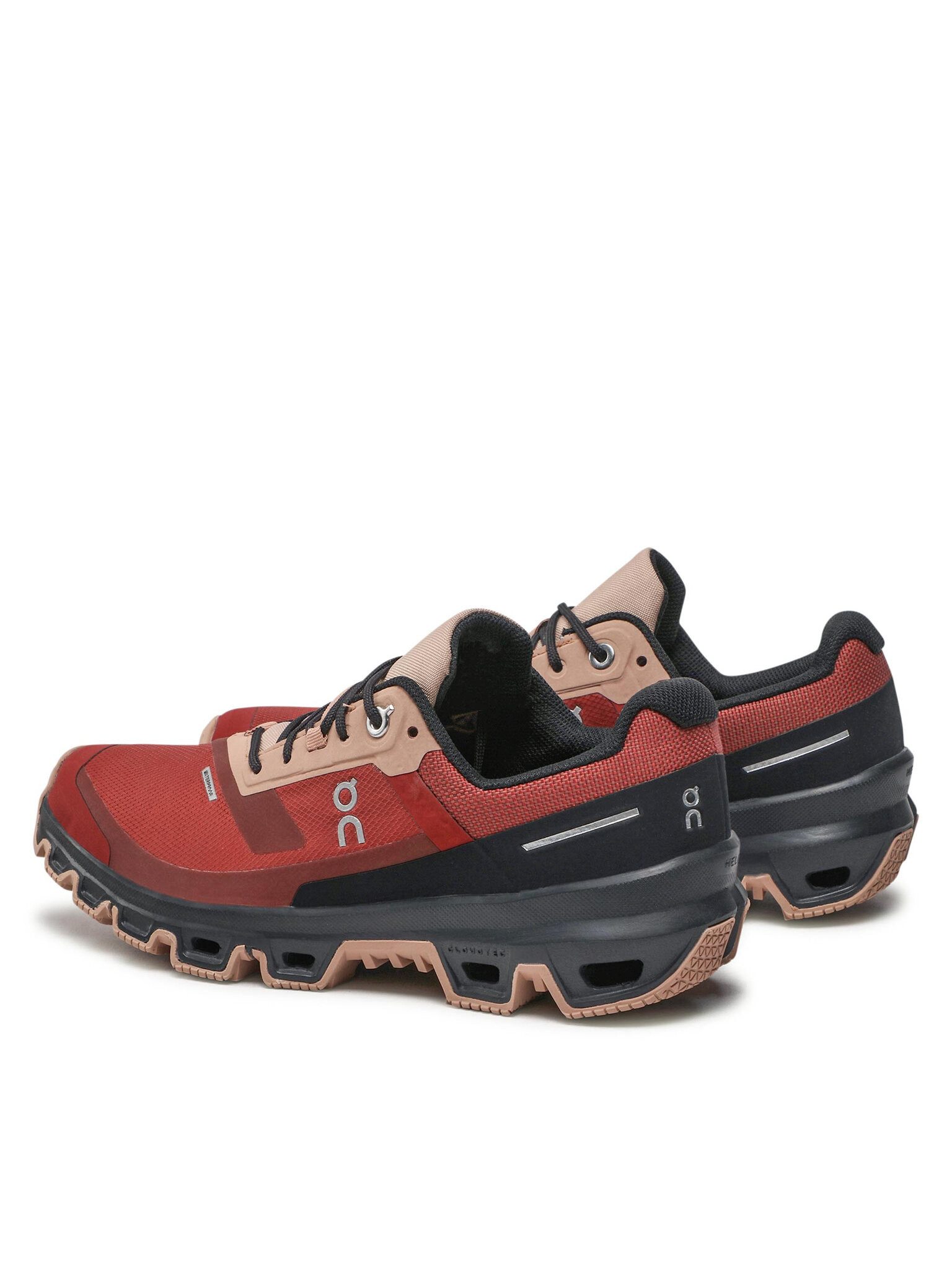on On Damen Laufschuhe ON-3299248 CLOUDVENTURE WATERPROOF RUBY/MAGNET Bur Laufschuh