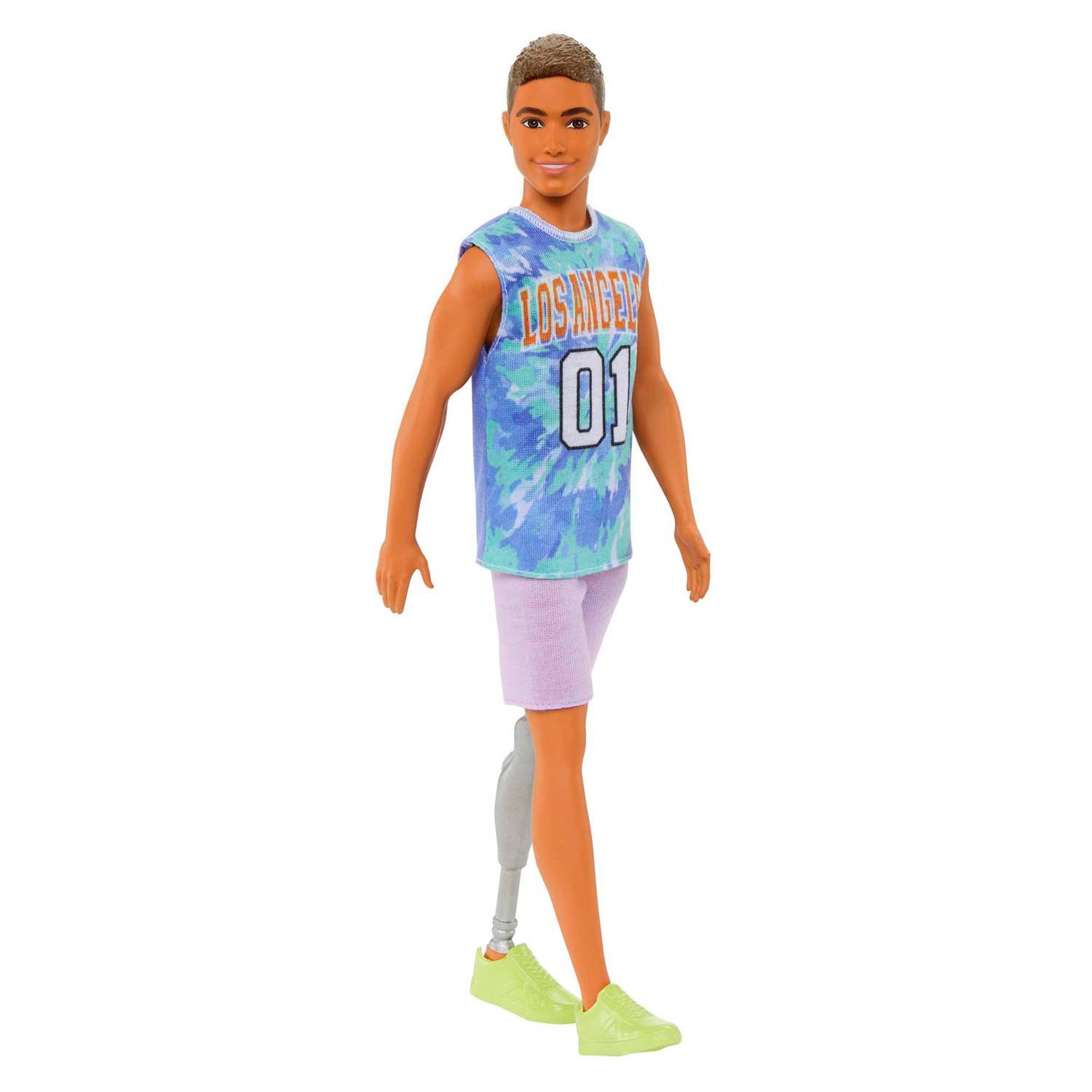 Mattel® Anziehpuppe Mattel HJT11 - Barbie Fashionista Ken-Puppe mit Prothes günstig online kaufen